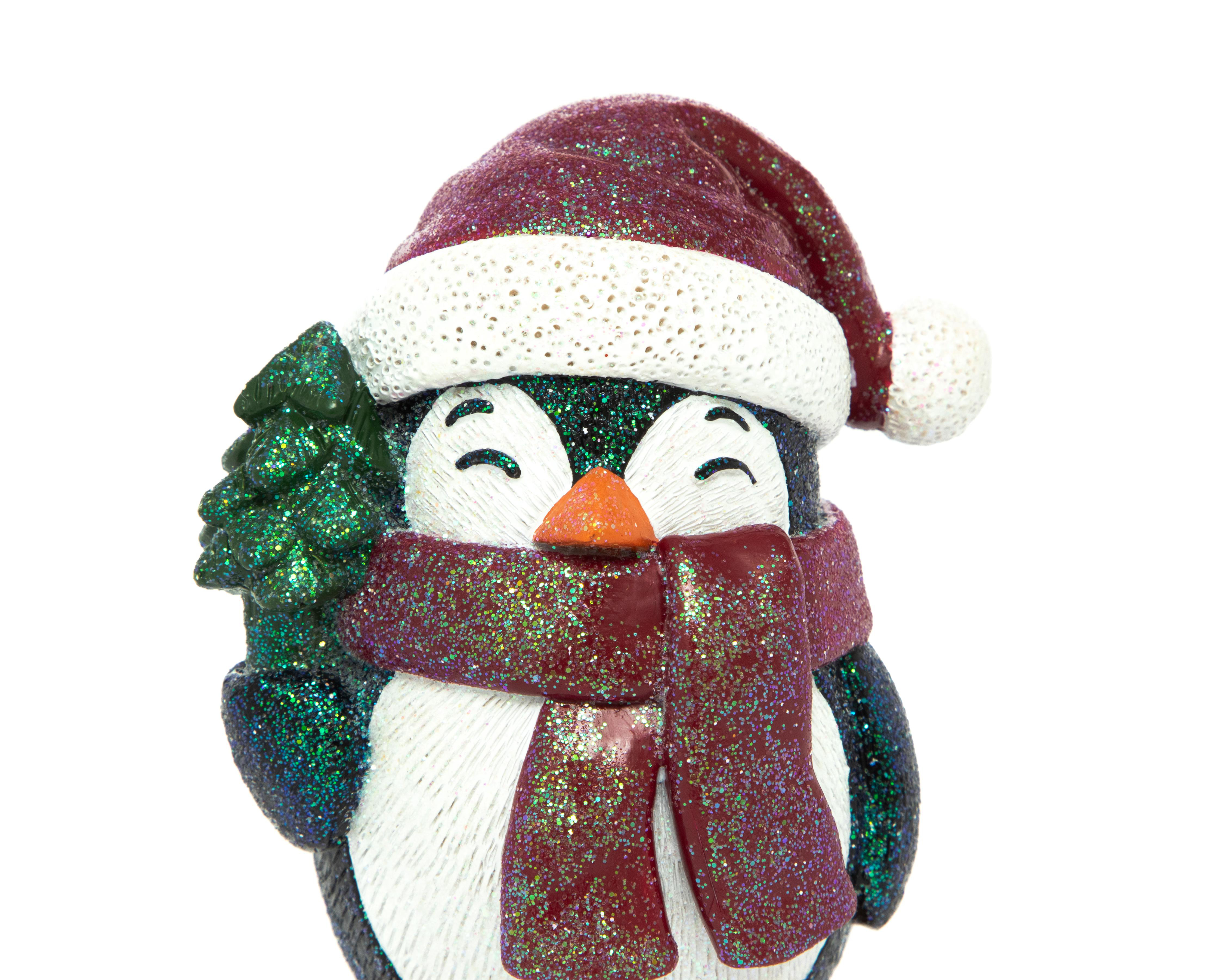 Foto 5 | Esculturas de Pingüinos Triwinos de Resina
