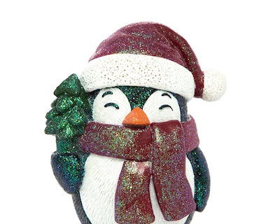 Foto 5 | Esculturas de Pingüinos Triwinos de Resina