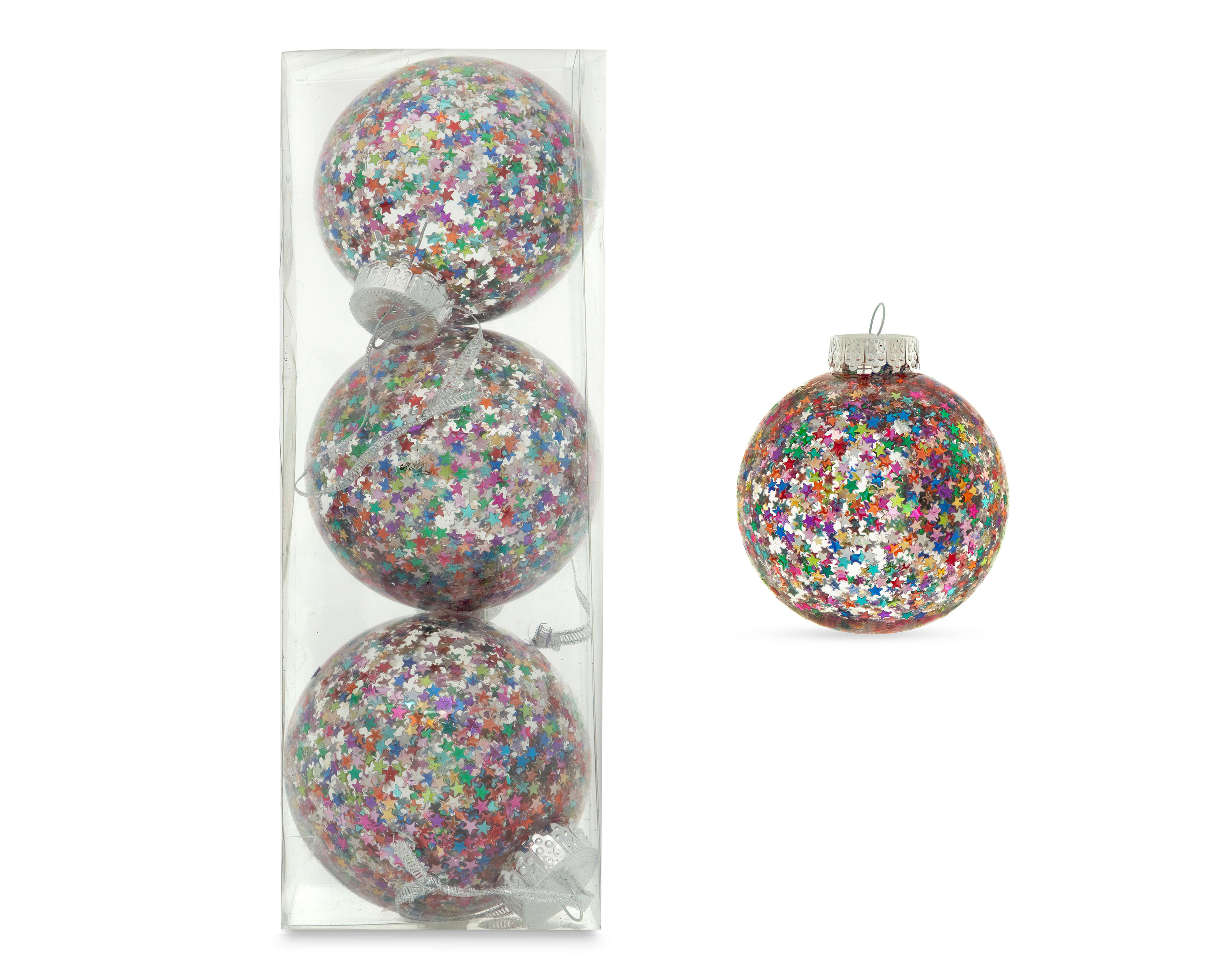Esferas Navideñas Sparky 3 Piezas