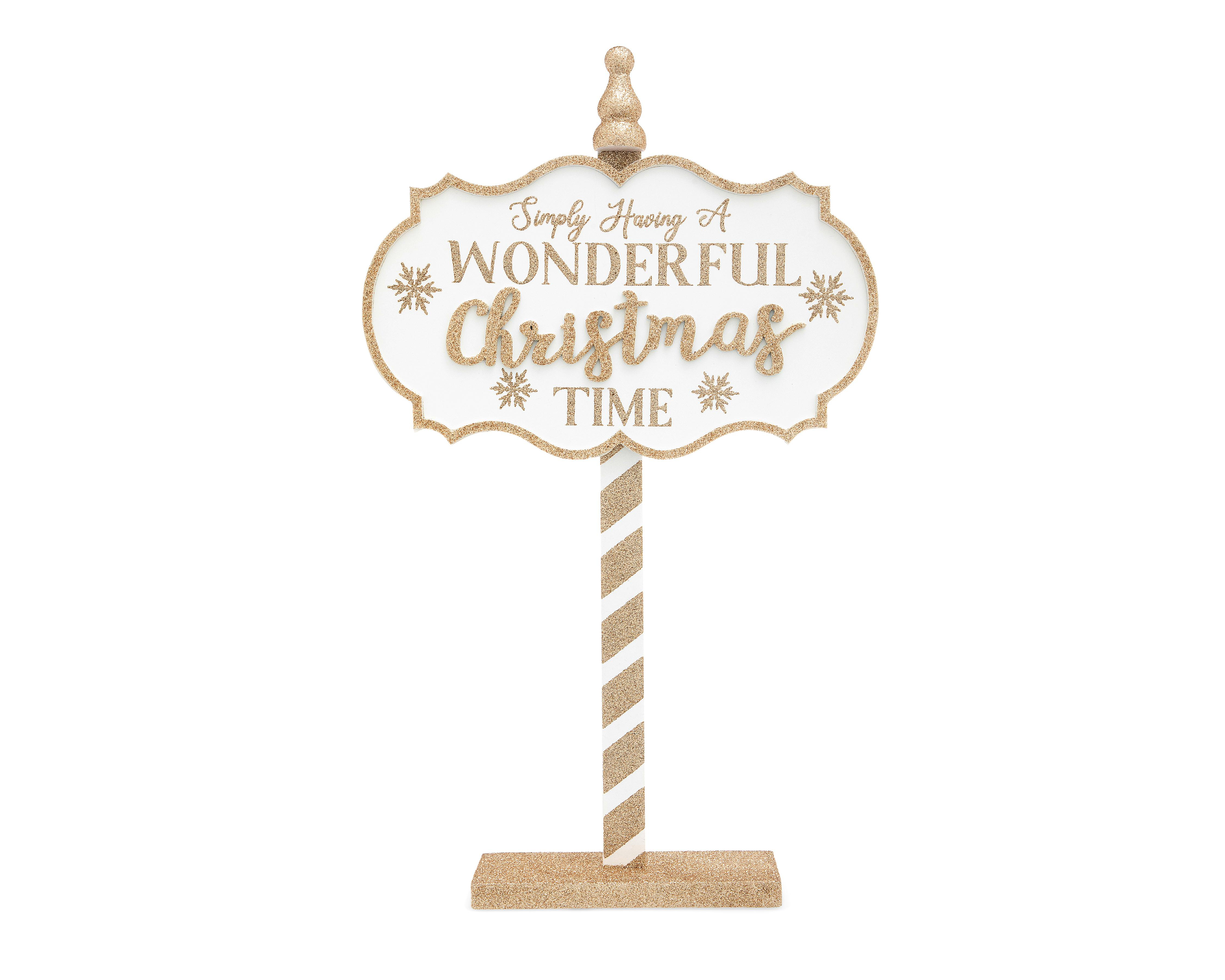 Foto 2 pulgar | Figura Decorativa Wonderful Xmas