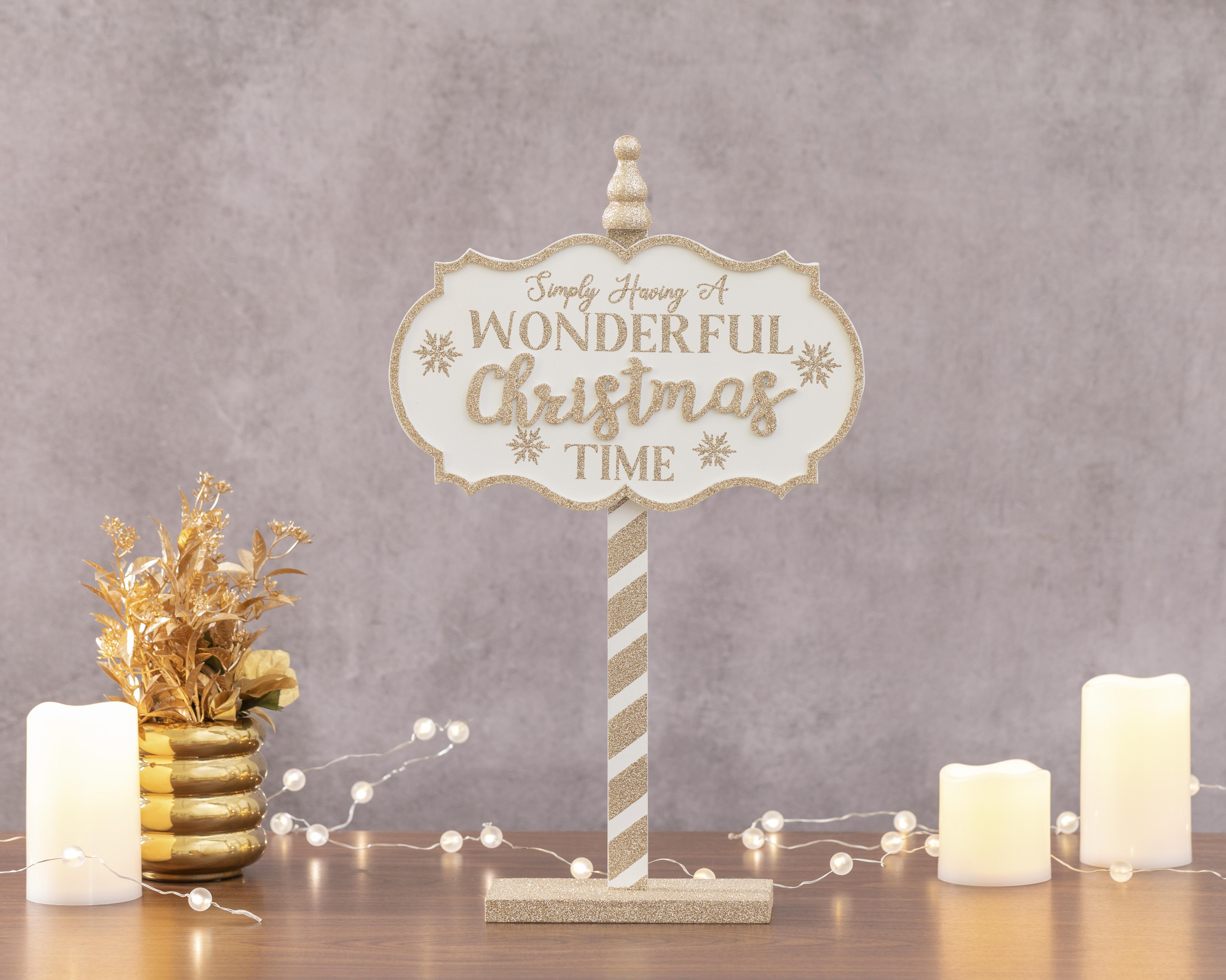 Foto 4 | Figura Decorativa Wonderful Xmas