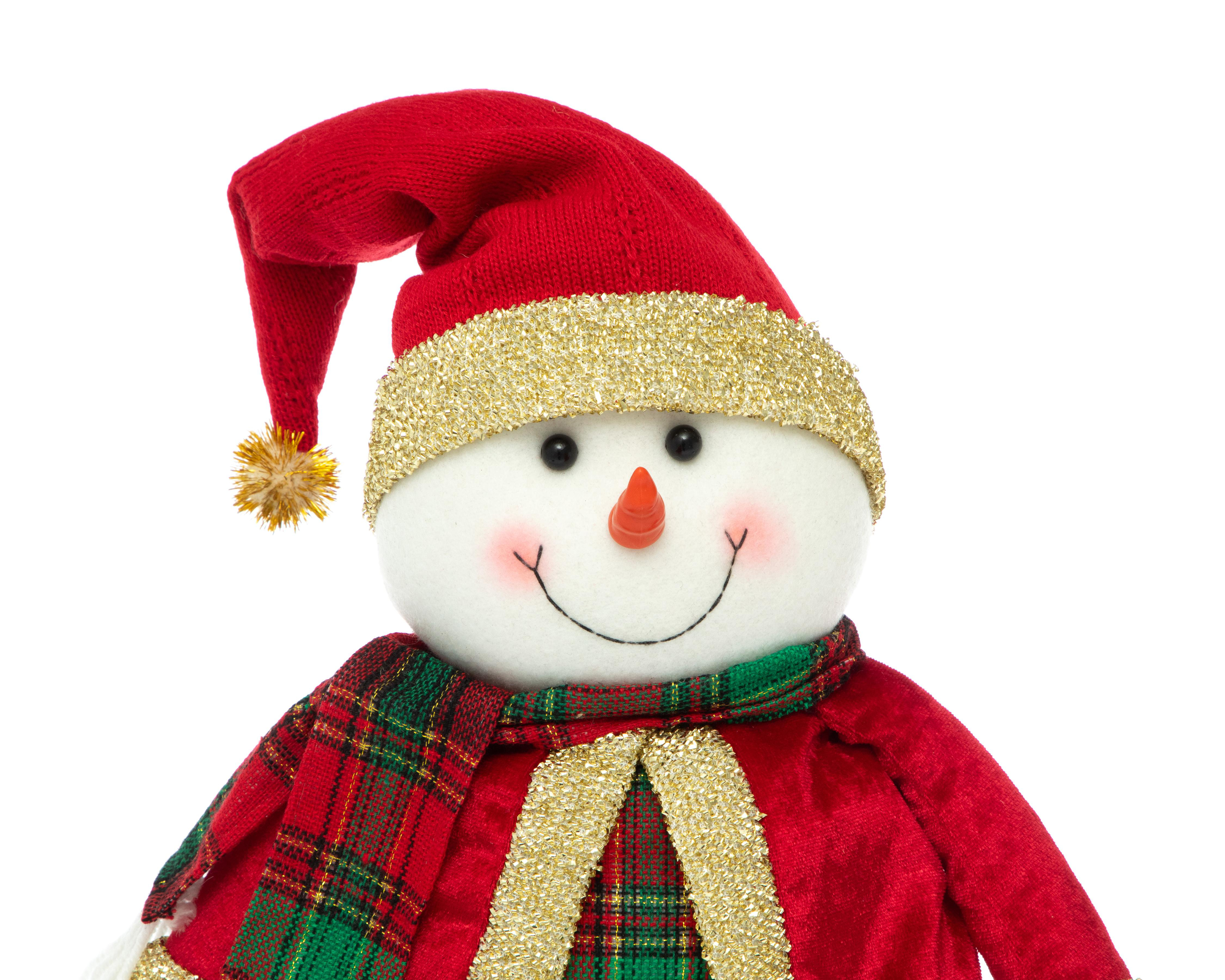 Foto 4 | Figura de Muñeco de Nieve Happy Snow de Poliéster