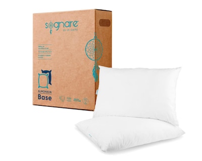 Foto 2 | Almohada Sognare Base Estándar Semifirme 2 Piezas