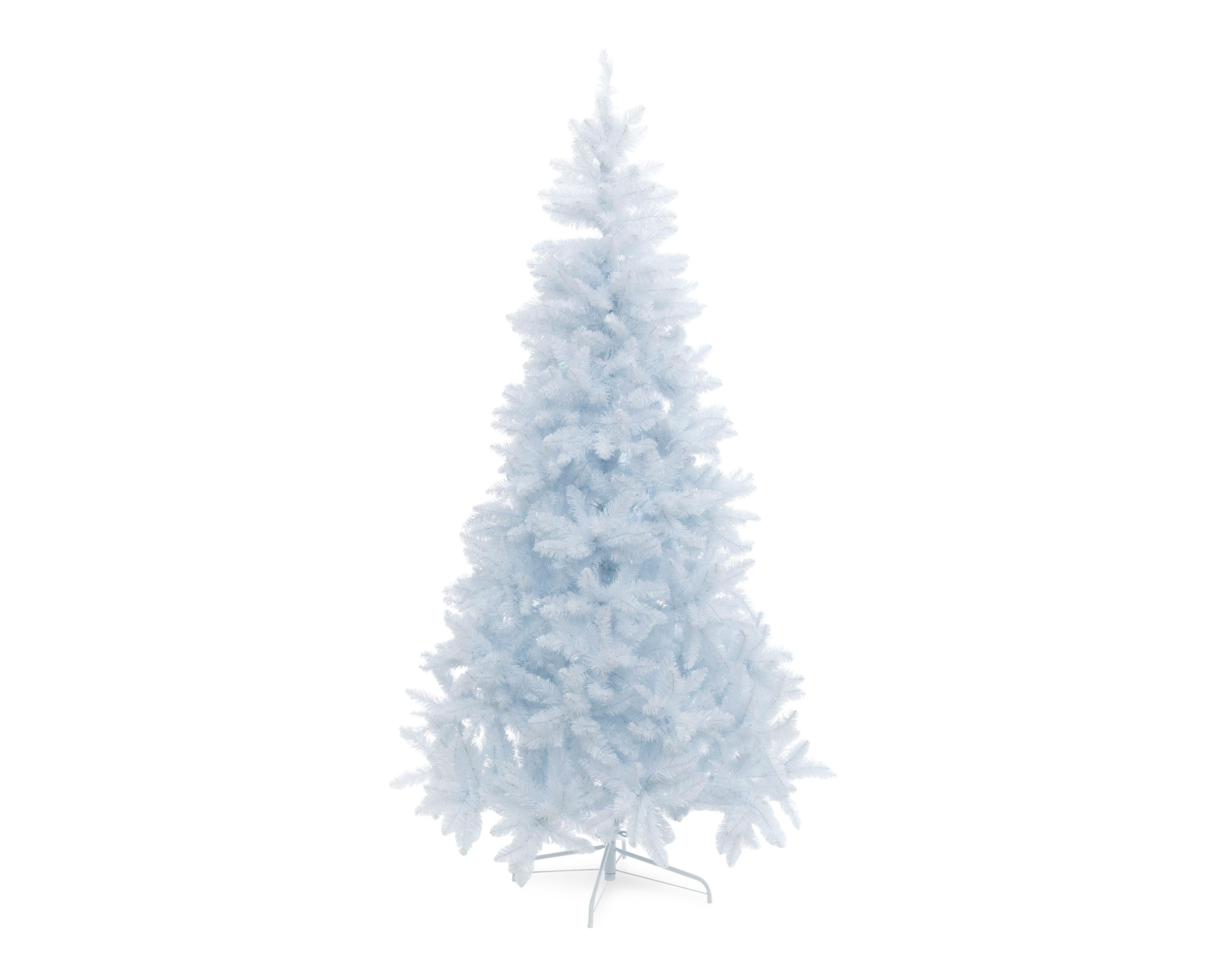 Foto 3 | Árbol de Navidad Crystal Blanco 210 cm