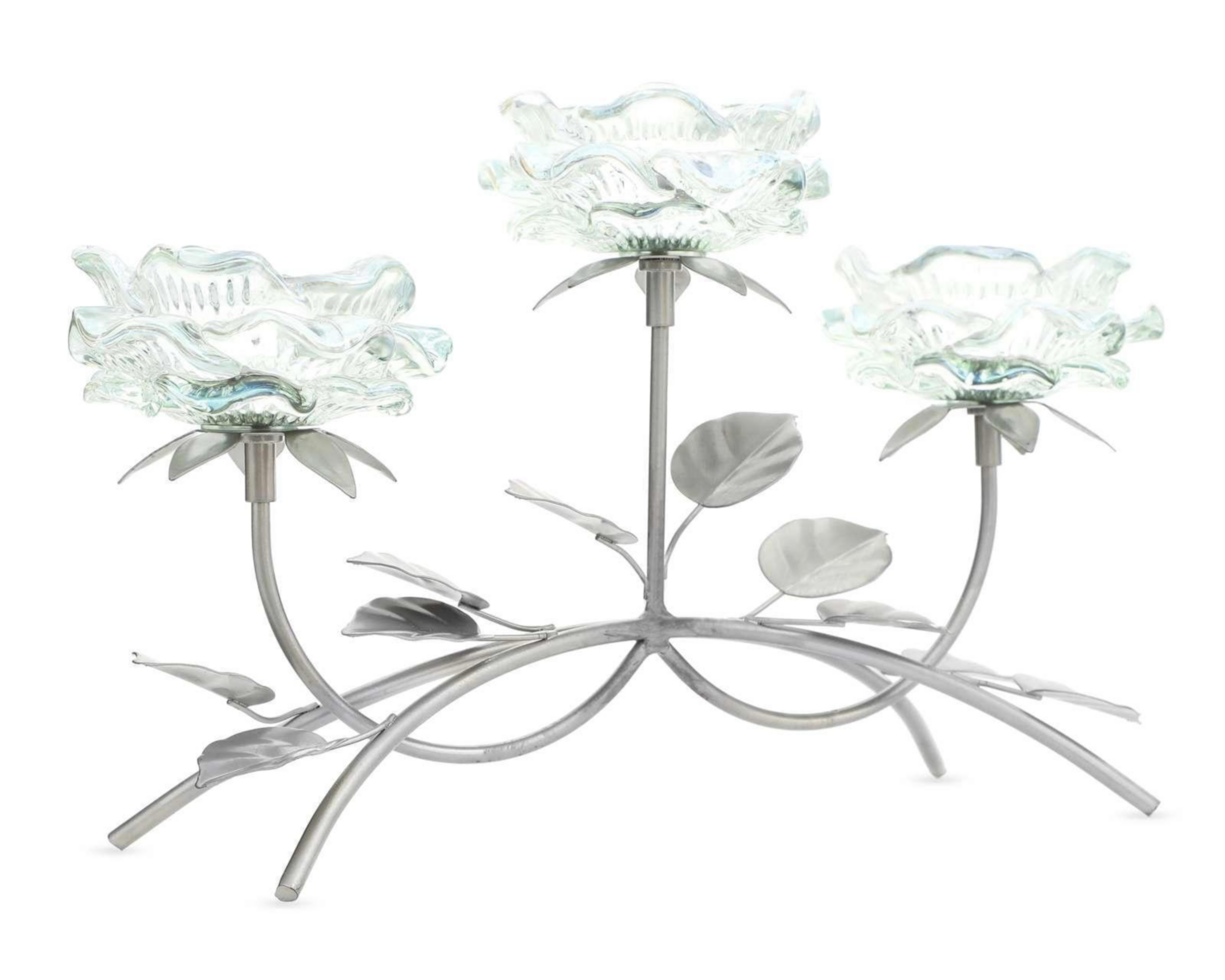 Foto 2 pulgar | Candelabro Cixi Clear Flowers