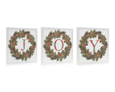 Foto 3 | Cuadro Decorativo Joy 3 Piezas