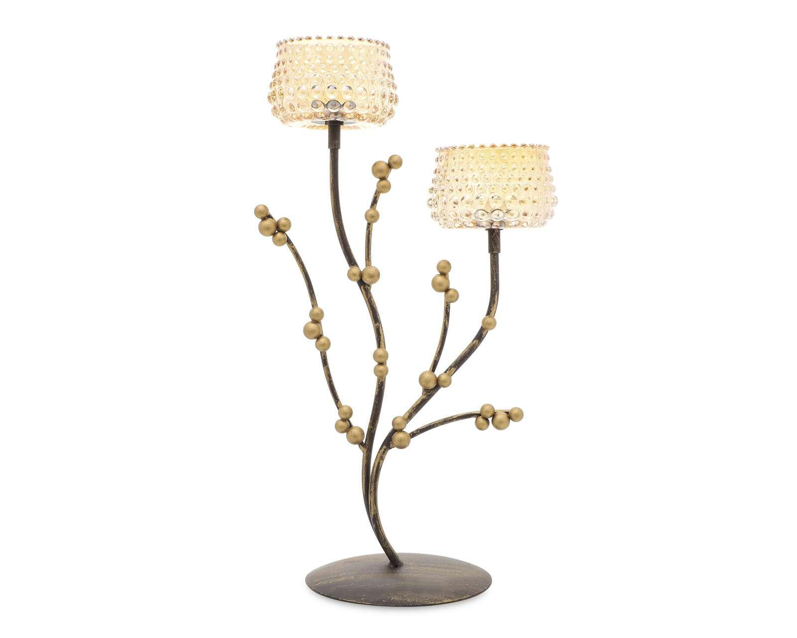 Foto 2 pulgar | Candelabro Cixi Brown