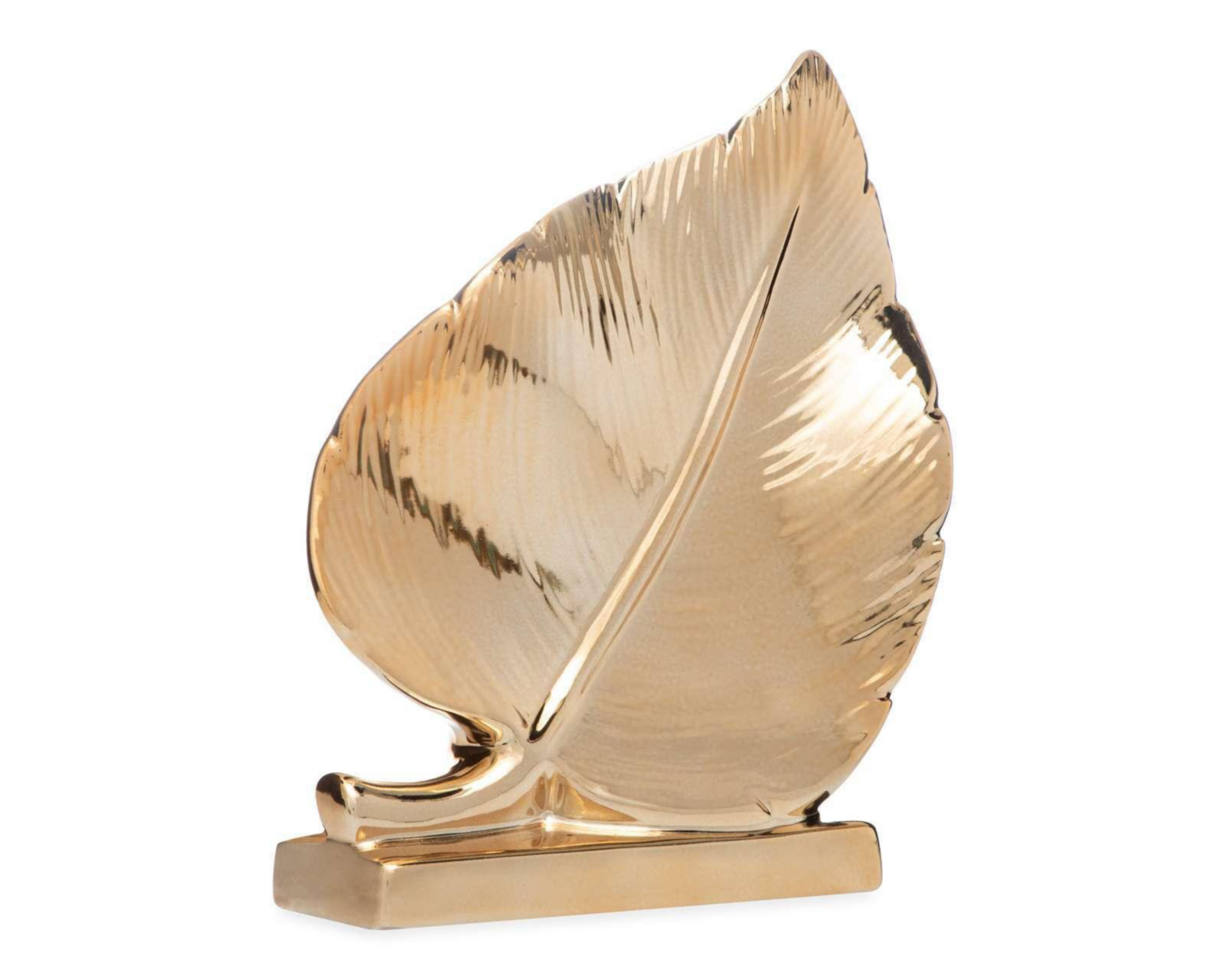 Escultura Cixi Gold Leaf