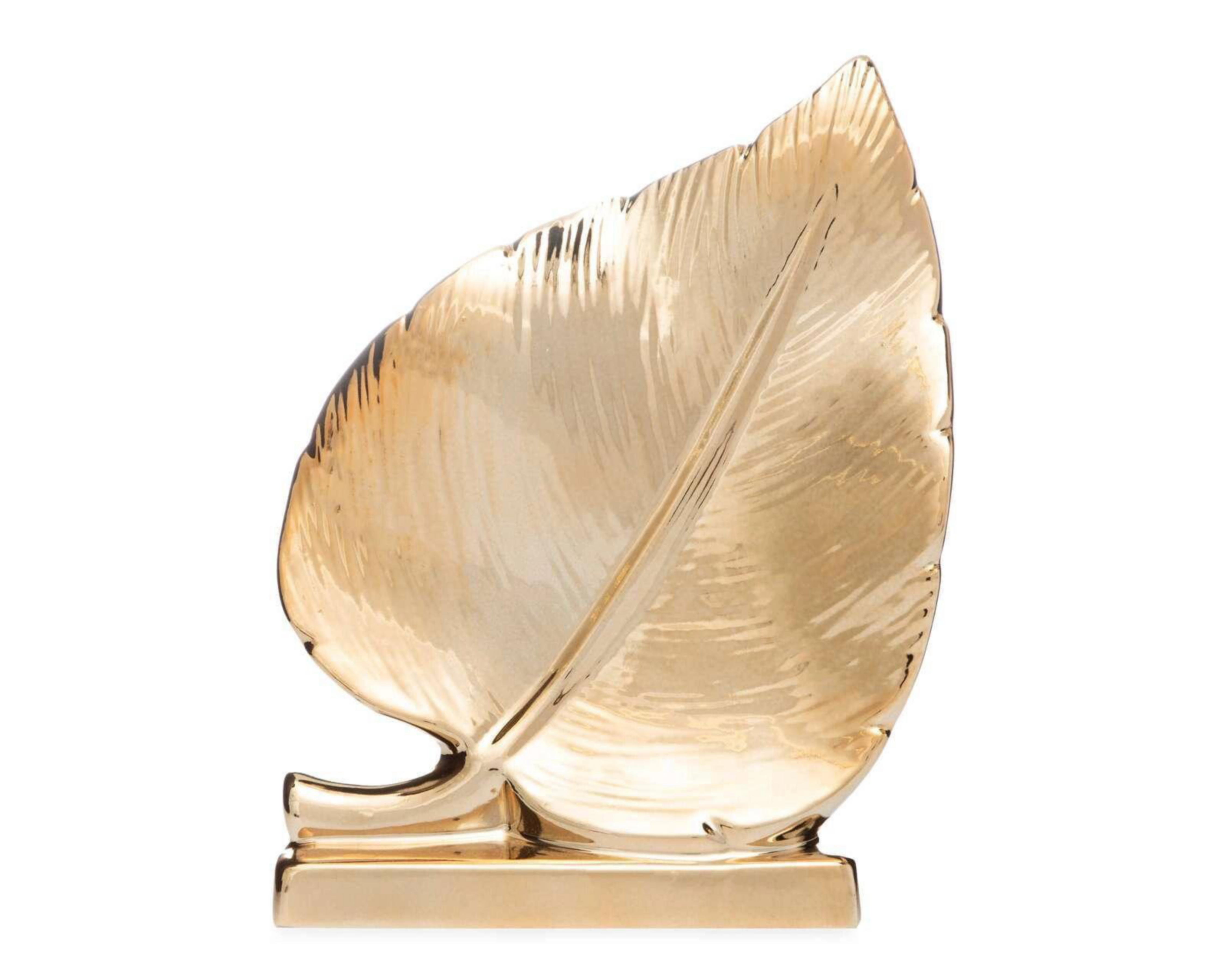 Foto 4 pulgar | Escultura Cixi Gold Leaf
