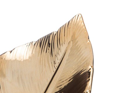 Foto 4 | Escultura Cixi Gold Leaf