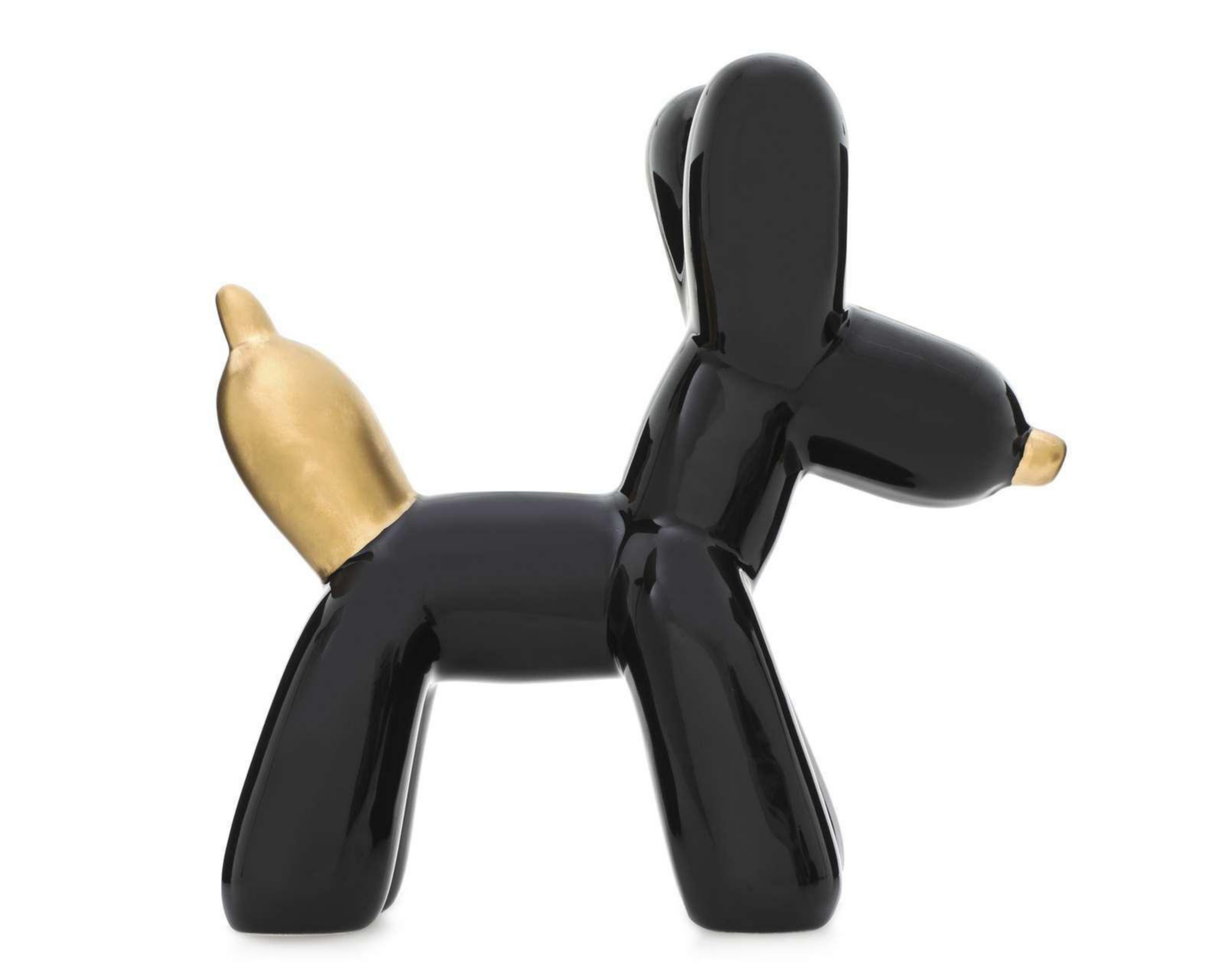 Foto 3 pulgar | Escultura Black Dog