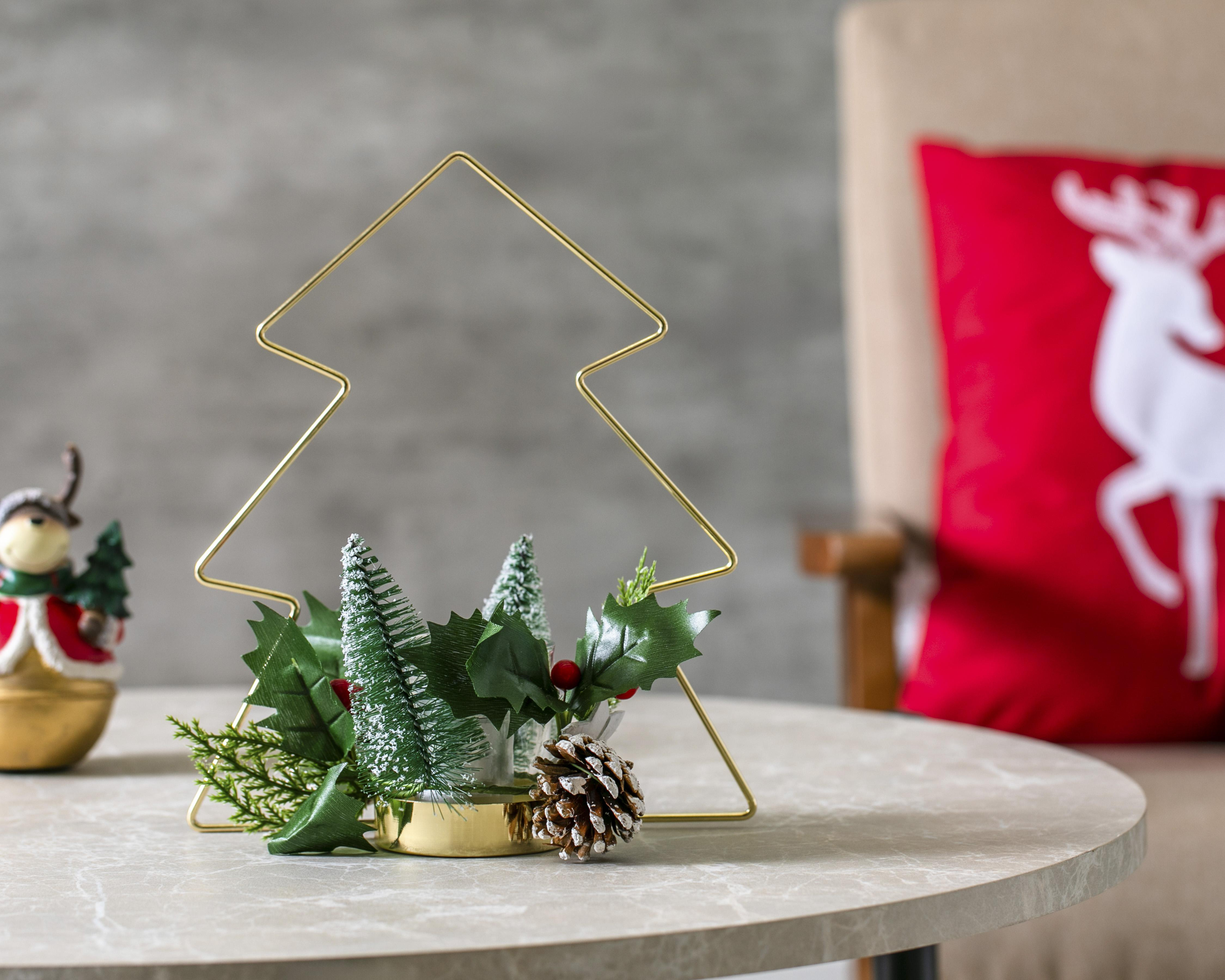 Foto 4 | Candelabro Árbol de Navidad Ivy de Metal