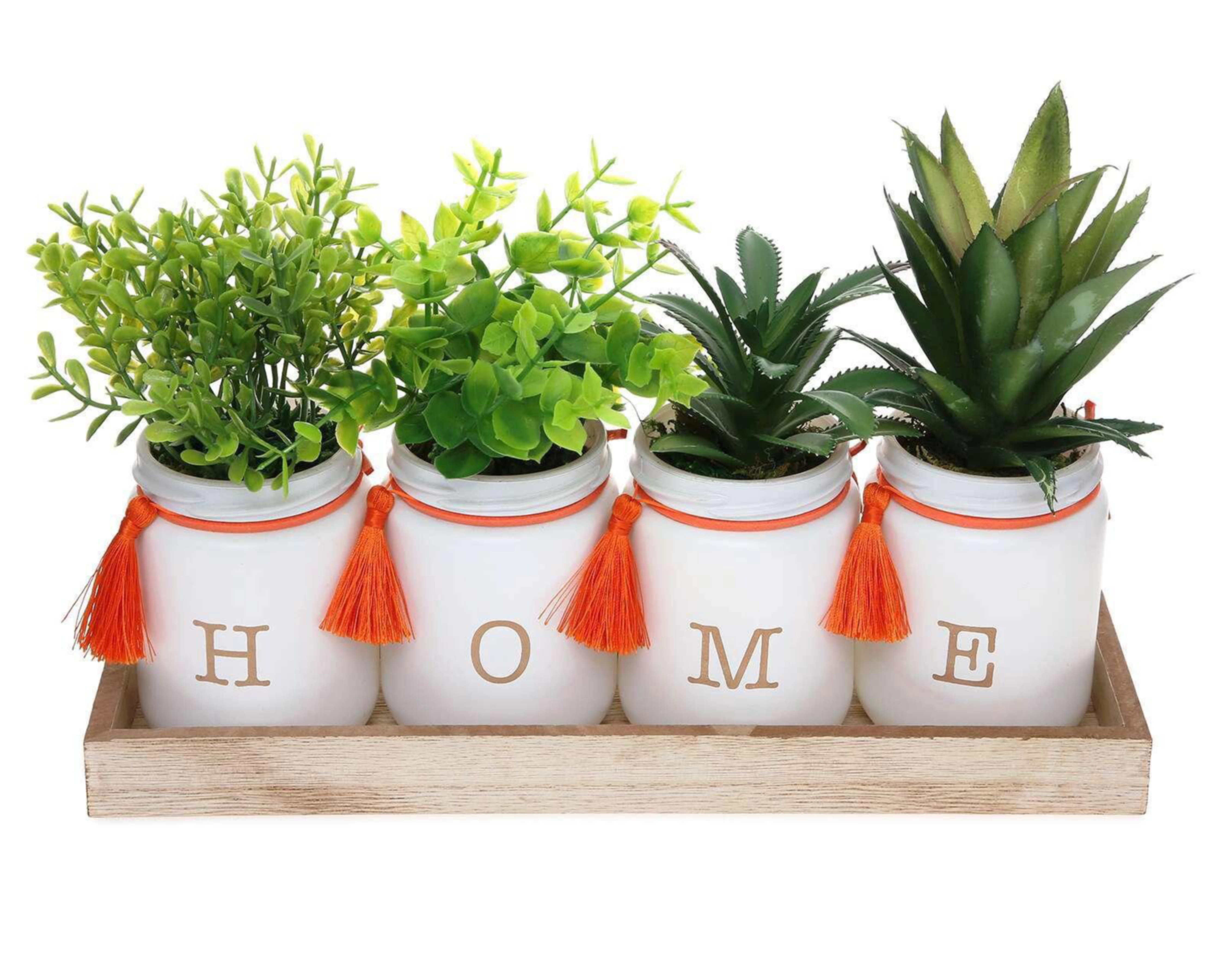 Foto 2 | Plantas Decorativas de Mesa Starhaus Macetas de Cerámica