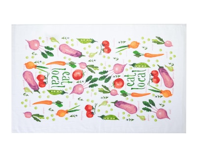 Foto 4 | Toalla de Cocina Starhaus Rooty Estampada 3 Piezas