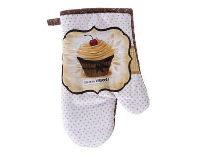 Foto 2 | Toalla de Cocina Starhaus Cupcake Estampada 3 Piezas