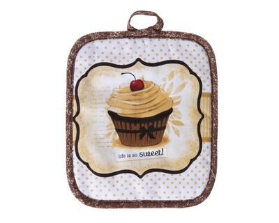 Foto 3 | Toalla de Cocina Starhaus Cupcake Estampada 3 Piezas