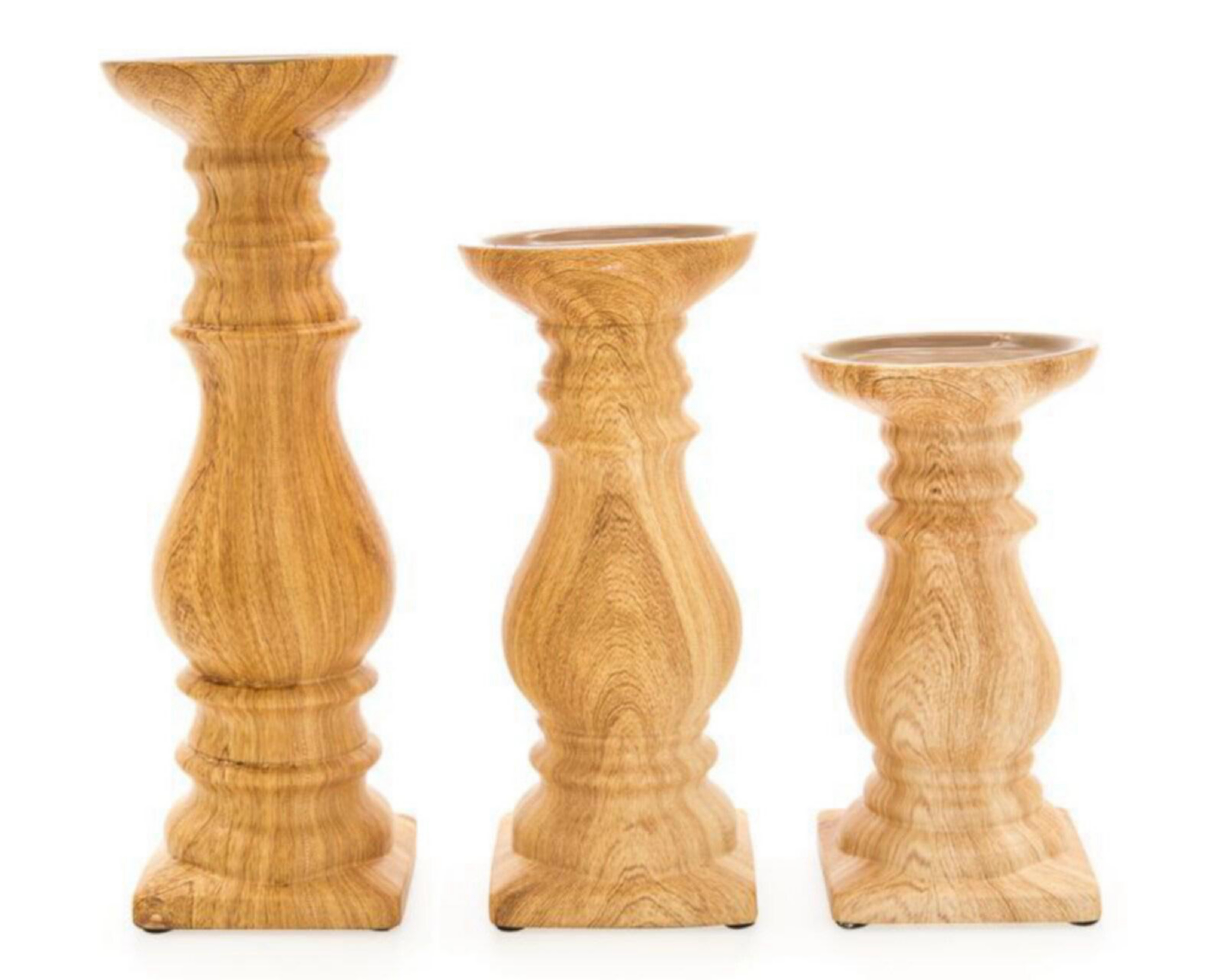 Foto 1 | Set de Candeleros Palaos de Cerámica