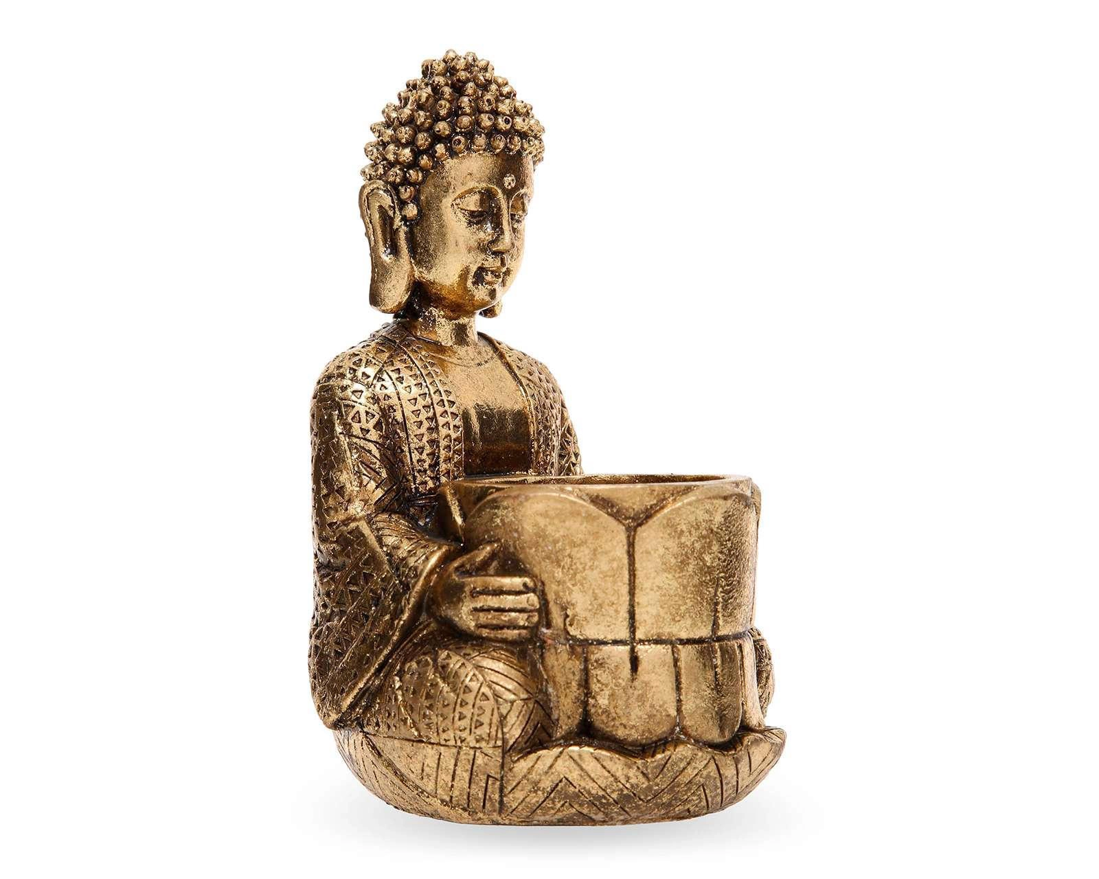 Foto 1 | Portavelas Golden Buda