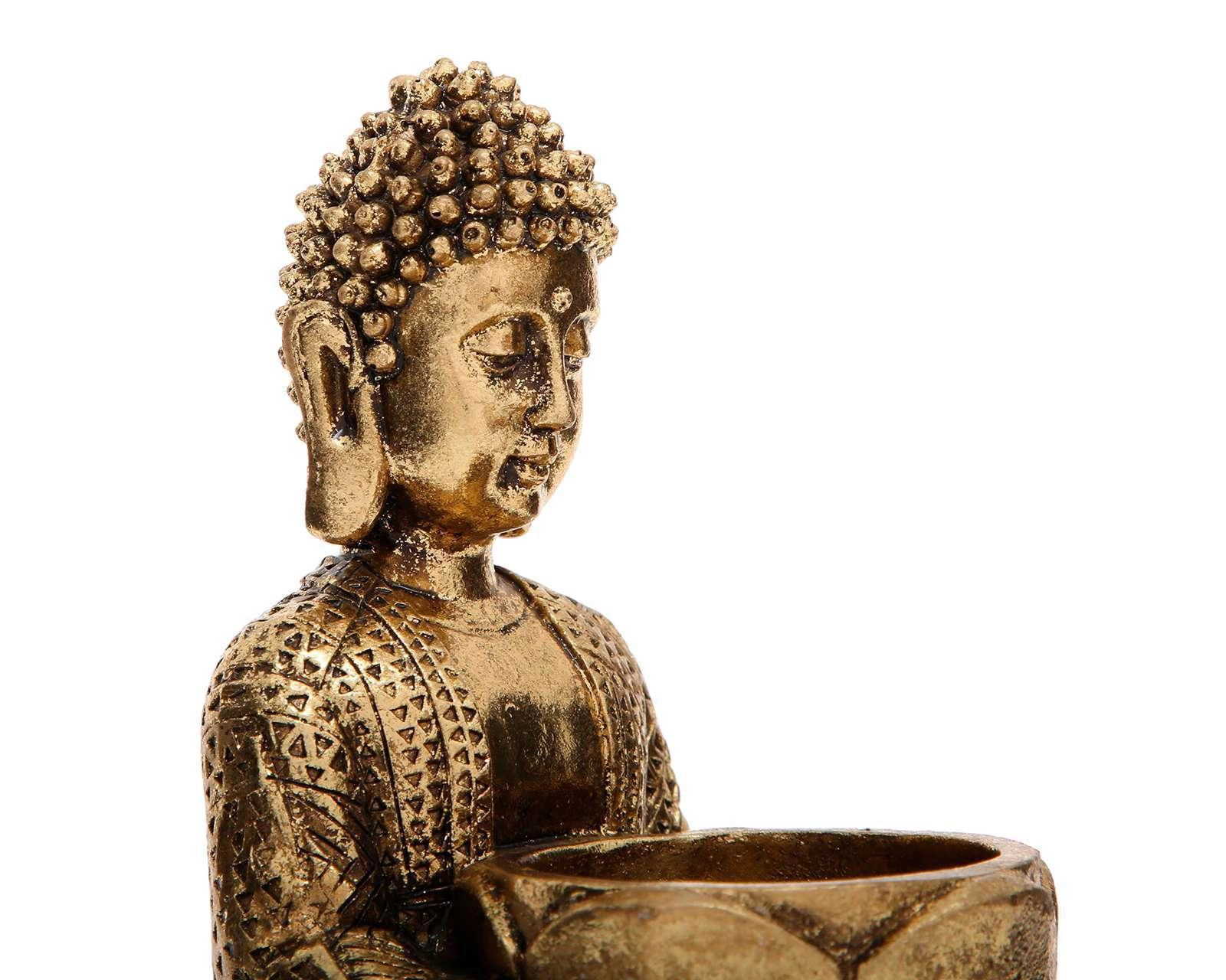 Foto 4 | Portavelas Golden Buda