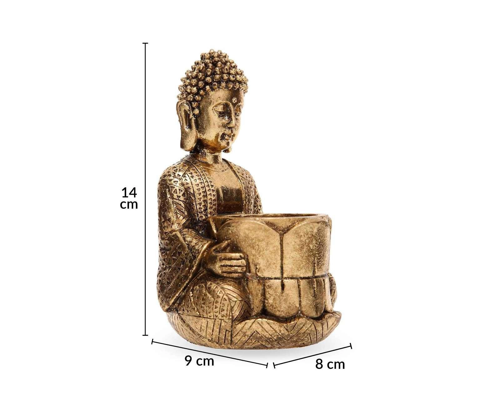 Foto 5 | Portavelas Golden Buda