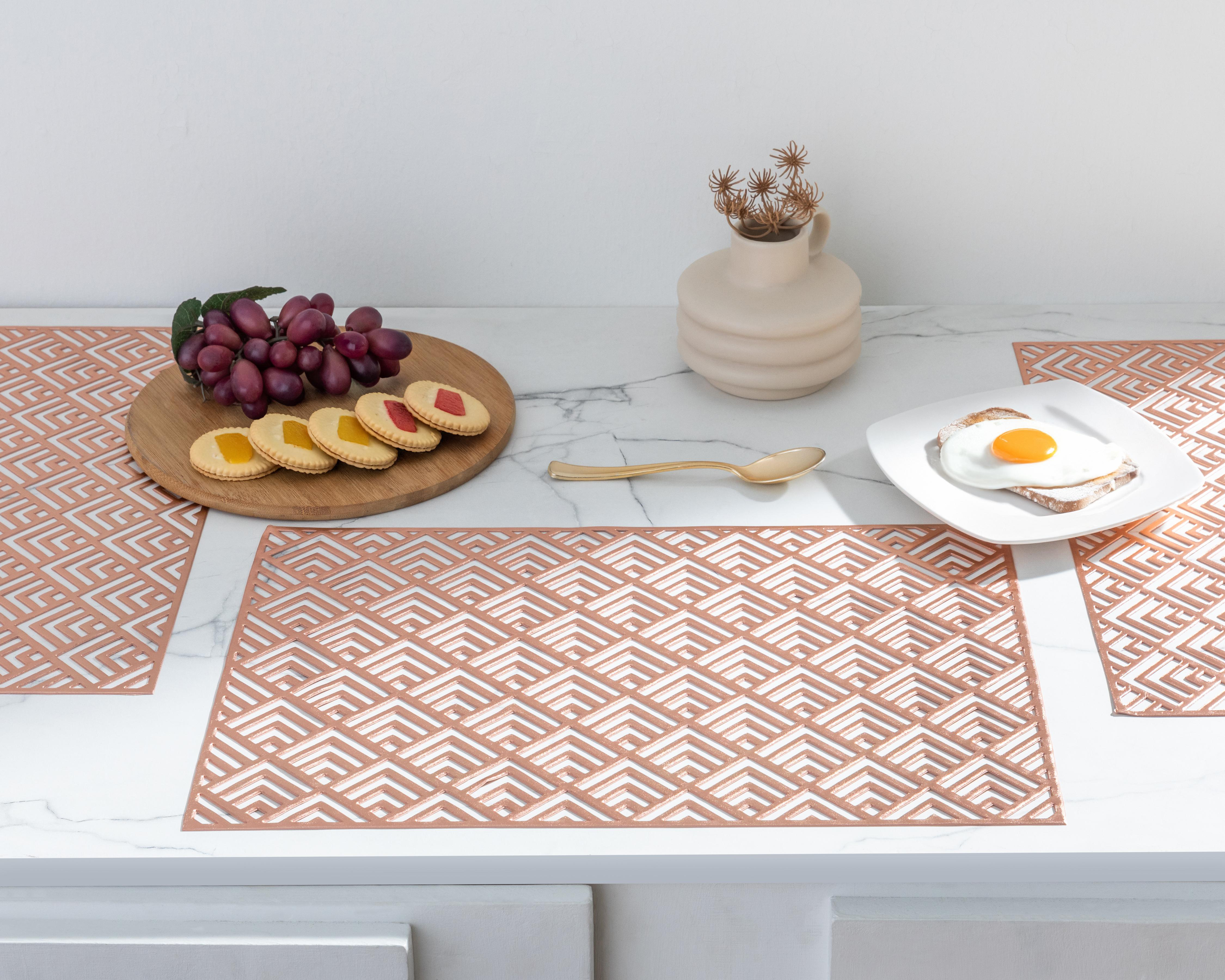 Mantel Starhaus Luxor Rose Gold 4 Piezas $29