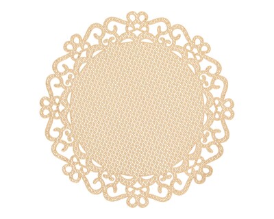 Foto 4 | Mantel Individual Starhaus Antique Dorado 4 Piezas