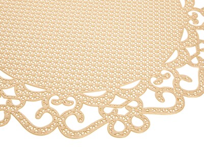 Foto 5 | Mantel Individual Starhaus Antique Dorado 4 Piezas