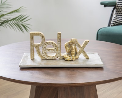 Foto 5 | Letrero Decorativo Relax R de Poliresina