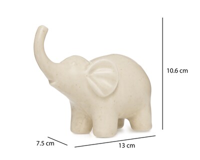 Foto 6 | Escultura de Elefante Cobalt S de Cerámica