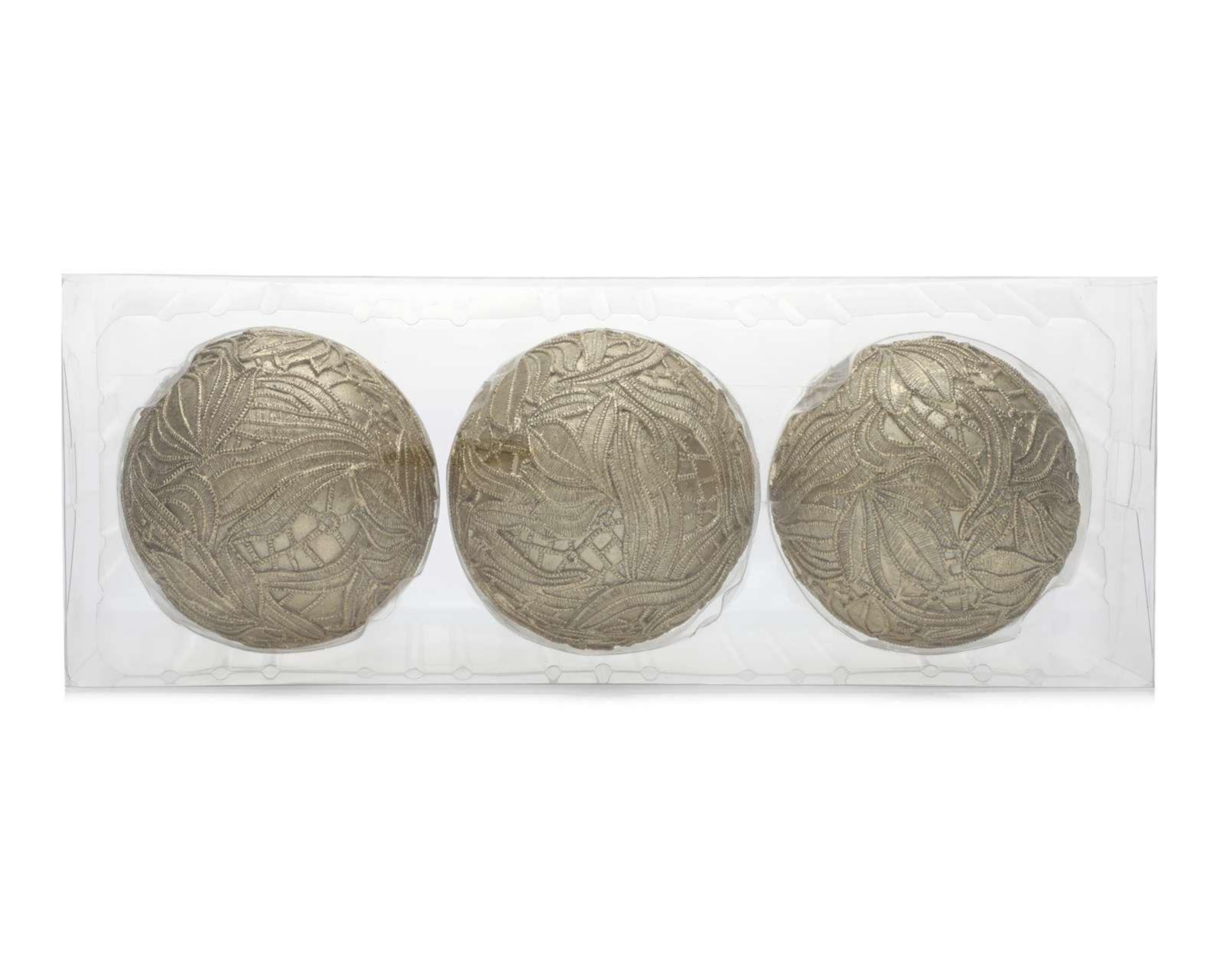 Esferas Gold Balls 3 Piezas