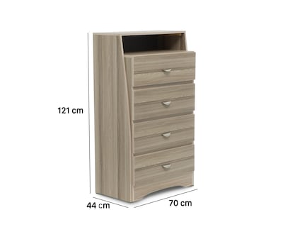Foto 7 | Cómoda Burdeos Beige 70 cm