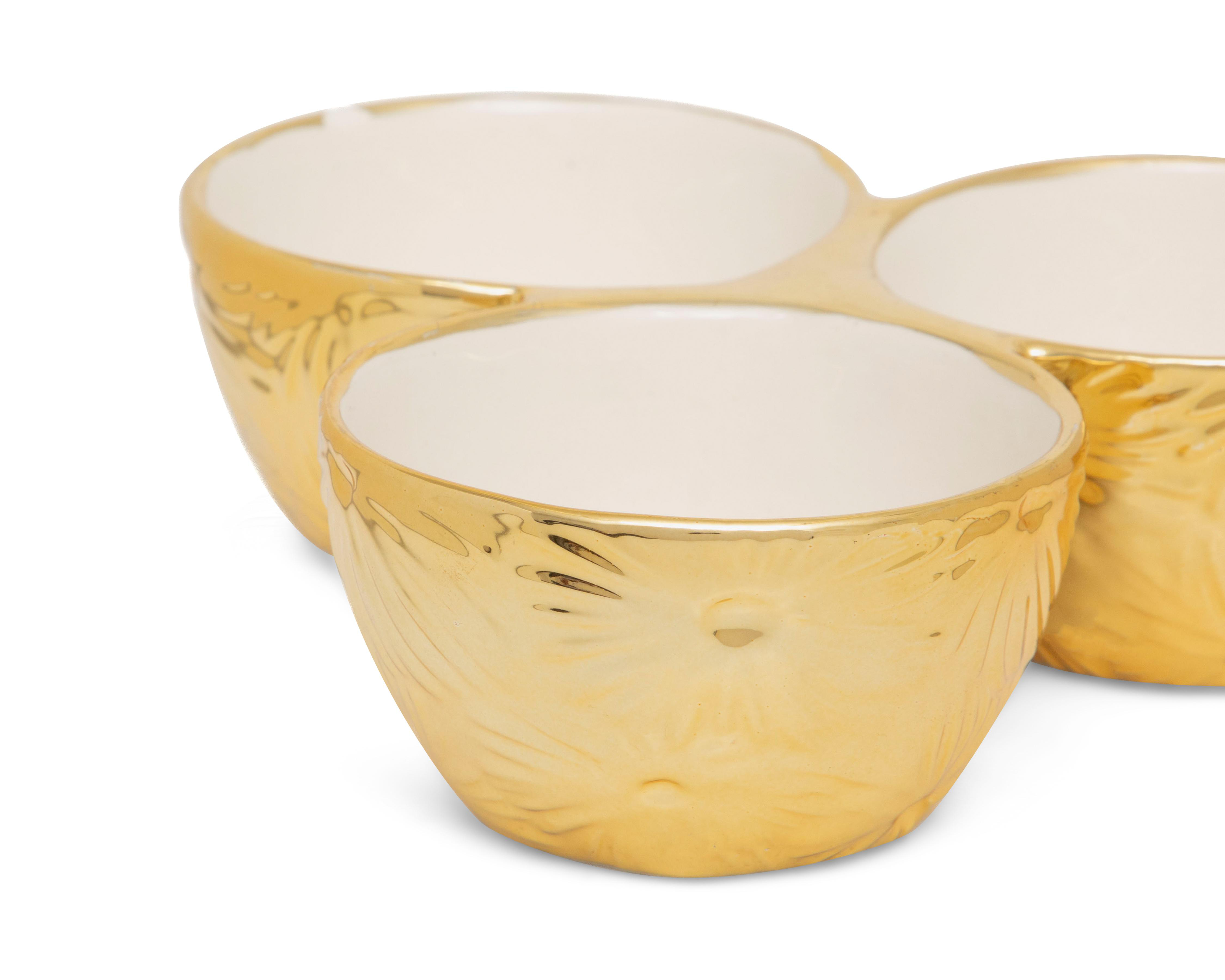Foto 4 pulgar | Bowl Decorativo Adonia de Cerámica