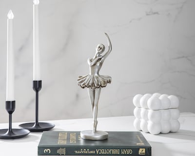 Foto 5 | Escultura de Bailarina Liza A de Resina