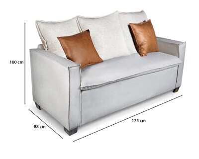 Foto 7 | Loveseat Constanza Contemporáneo