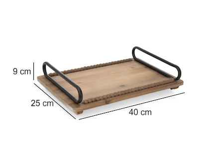 Foto 6 | Charola Decorativa Raashid de Madera