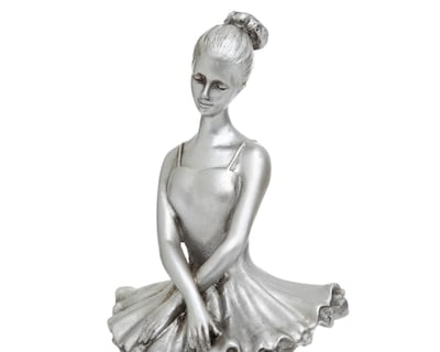 Foto 4 | Escultura de Bailarina Liza B de Resina