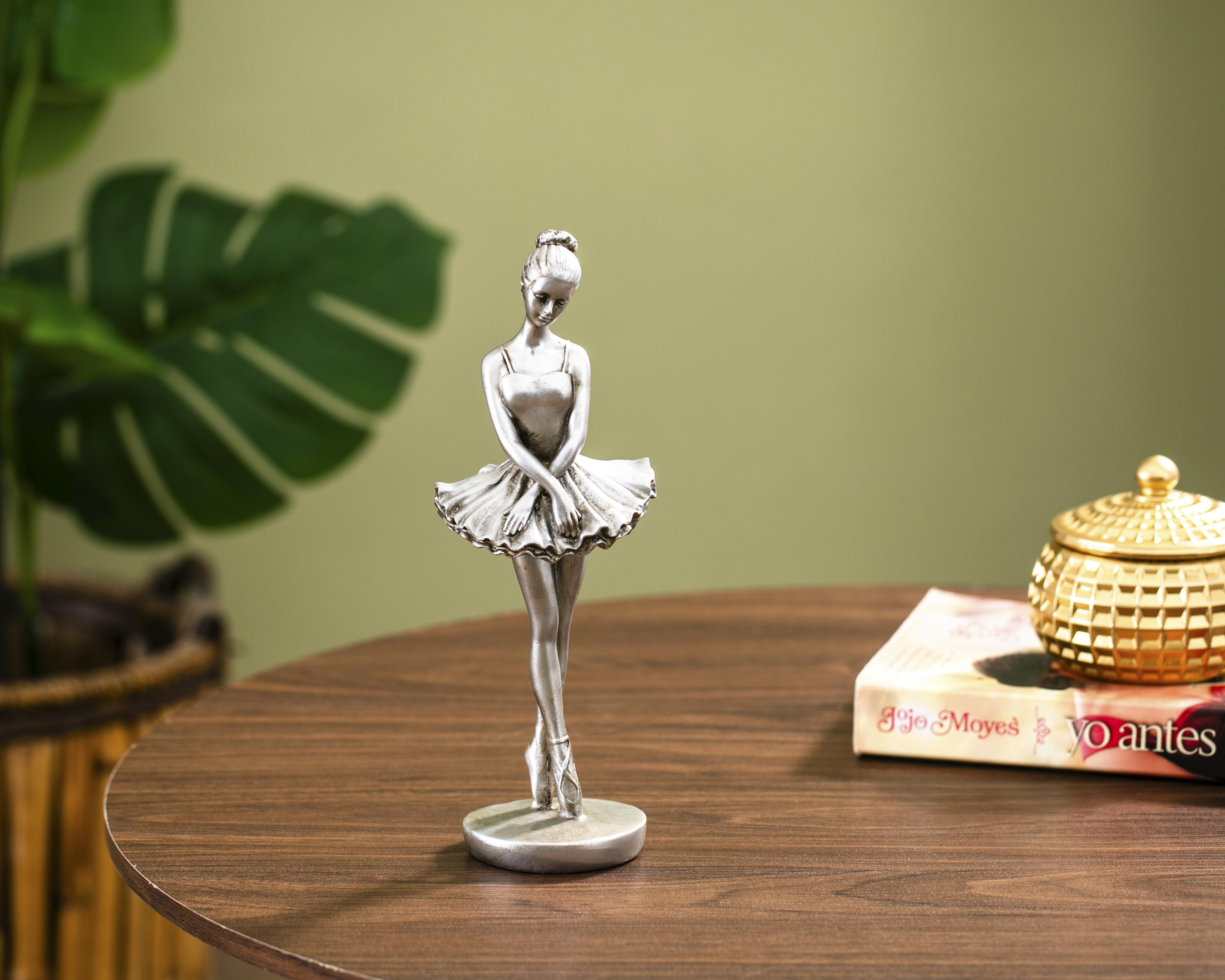 Foto 5 | Escultura de Bailarina Liza B de Resina