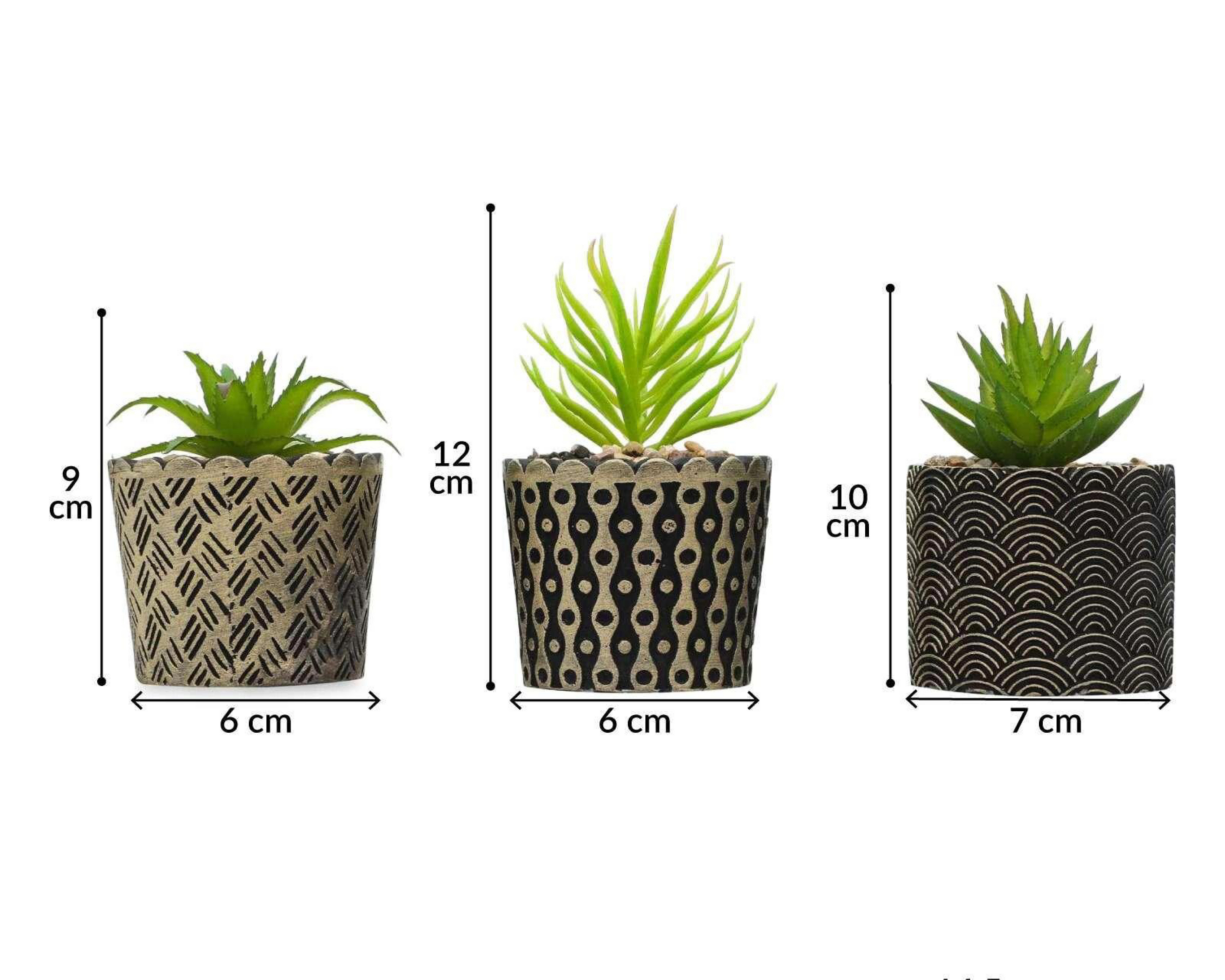 Foto 5 pulgar | Planta Artificial con Maceta Starhaus