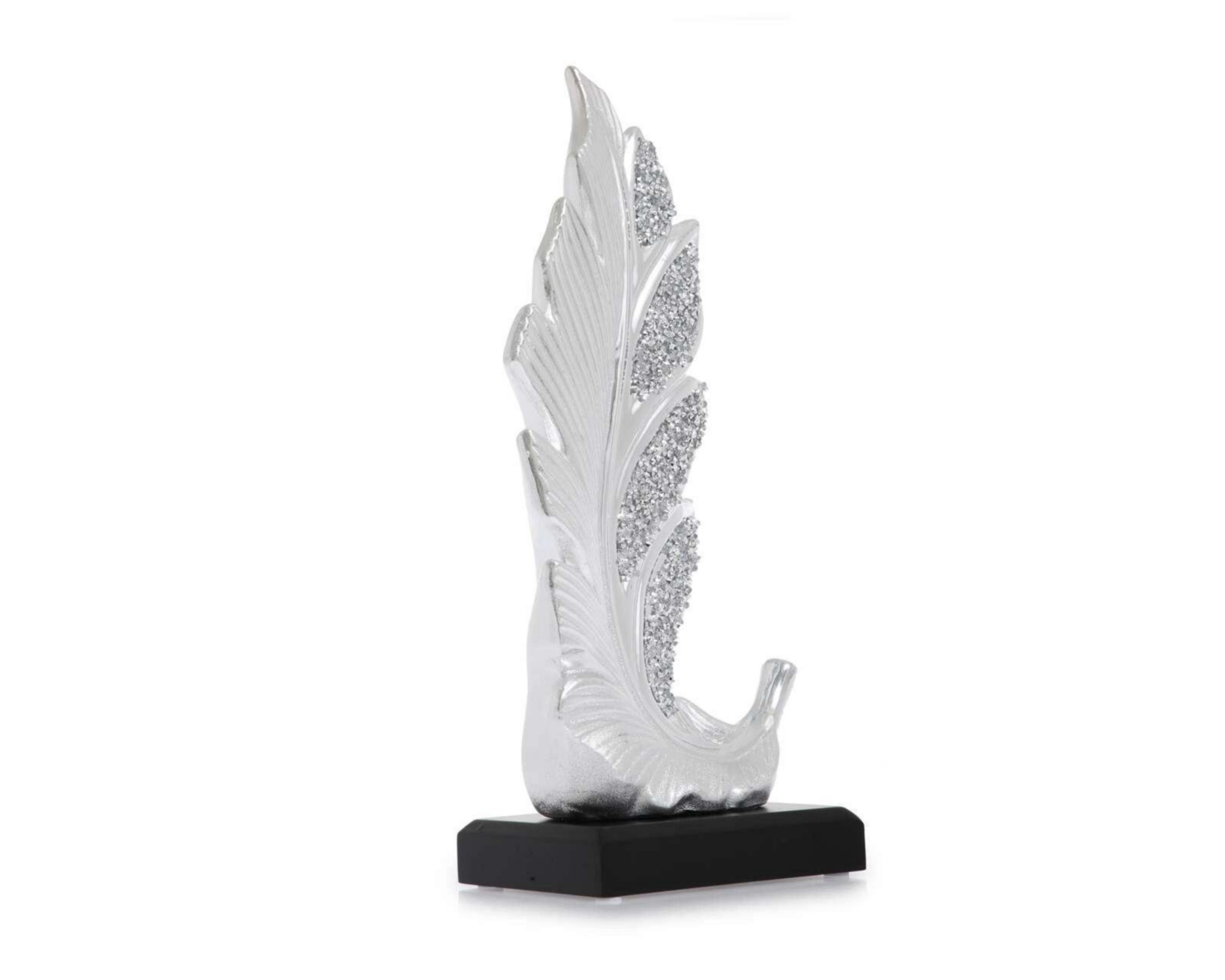 Foto 2 pulgar | Escultura Shine Leaf