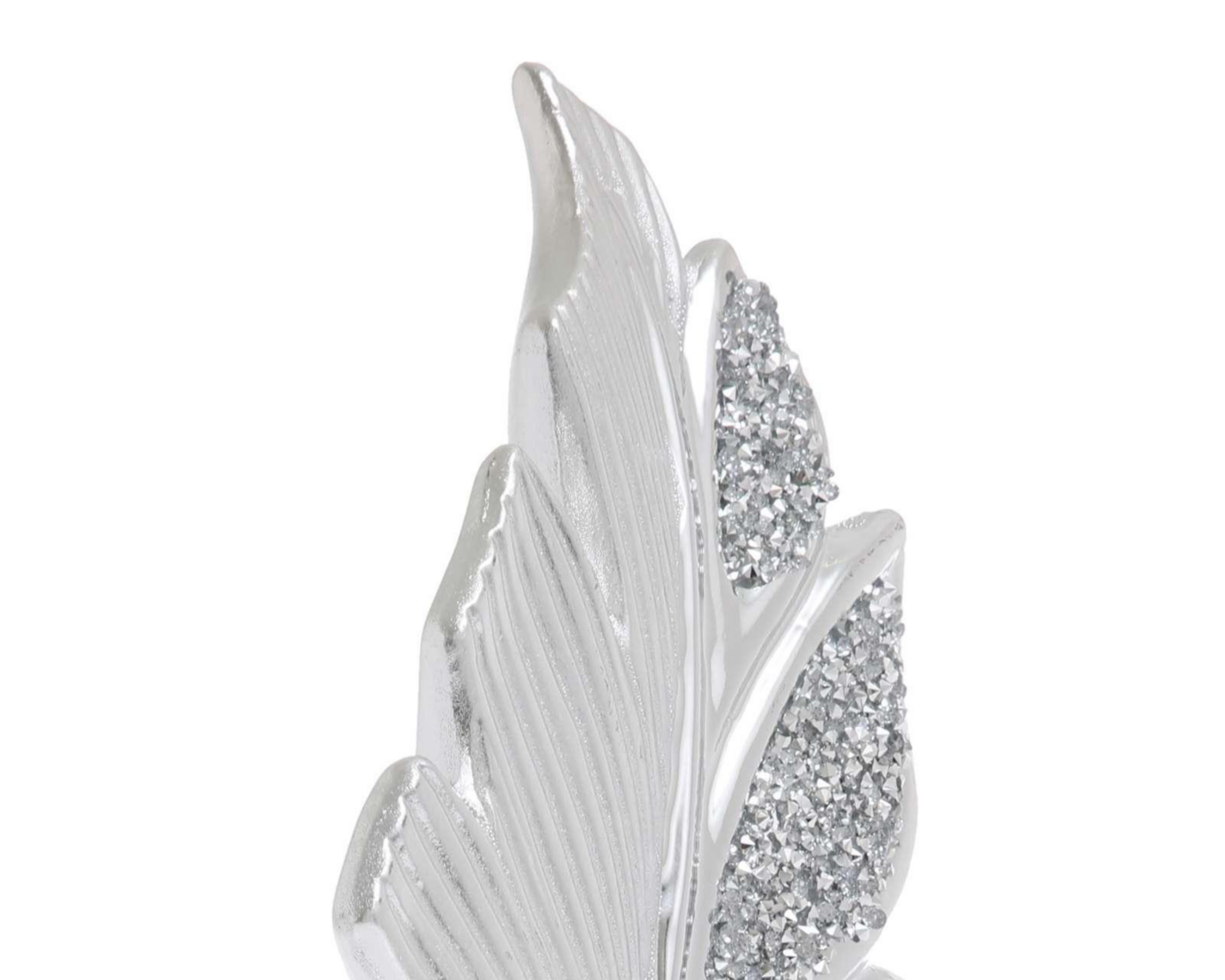 Foto 5 pulgar | Escultura Shine Leaf