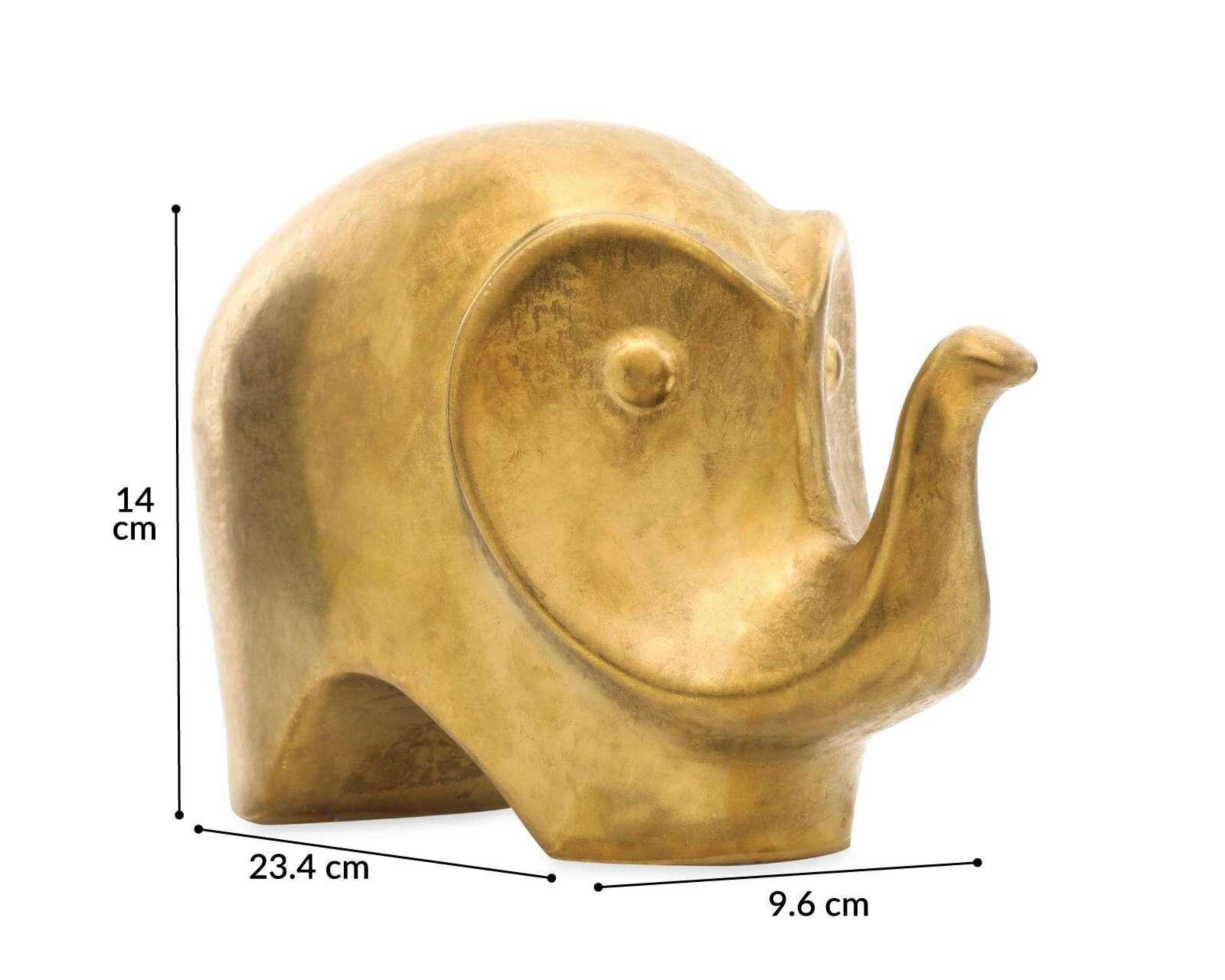 Foto 6 pulgar | Escultura Golden Elfie