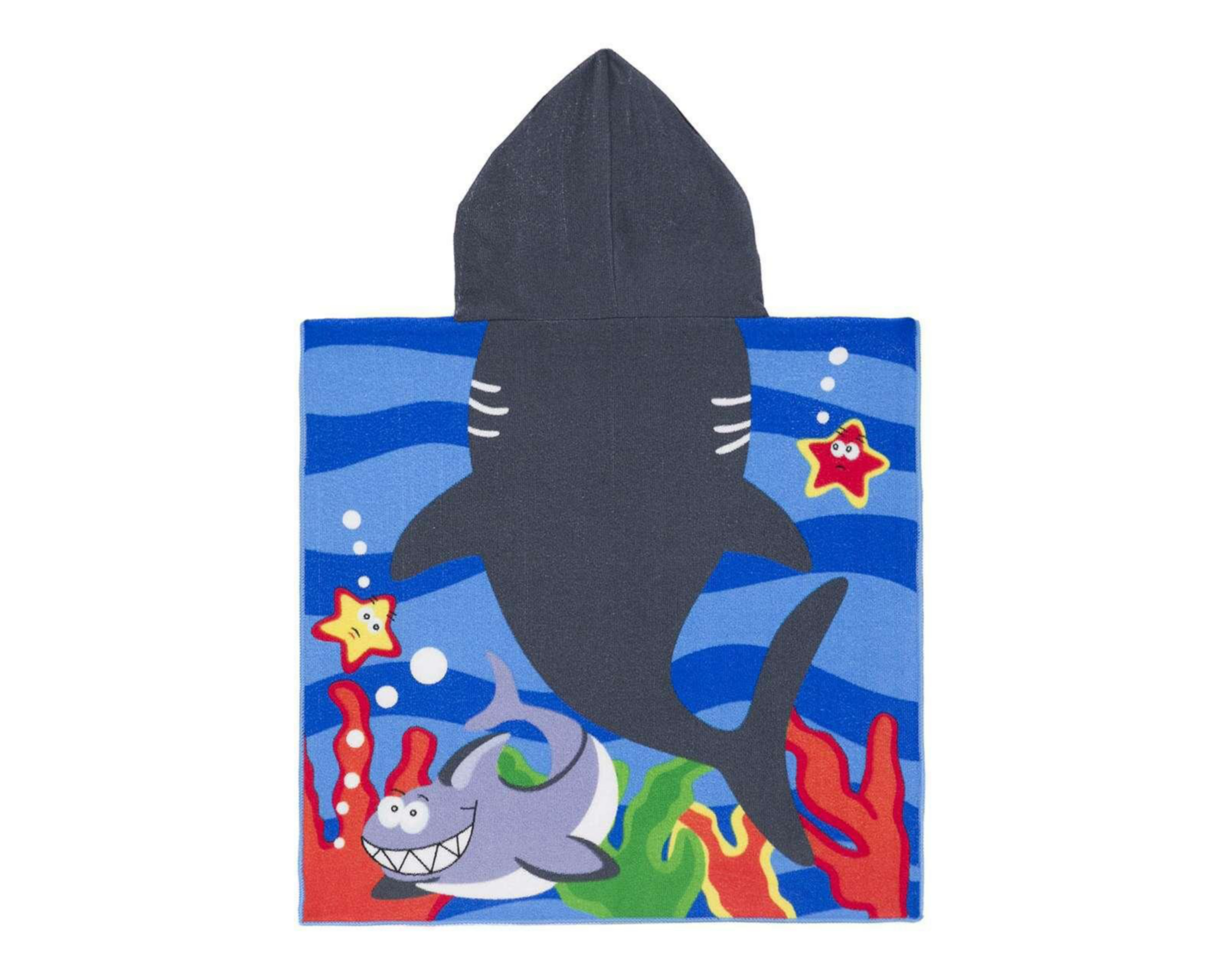 Foto 3 pulgar | Toalla de Baño Dark Shark Starhaus Azul