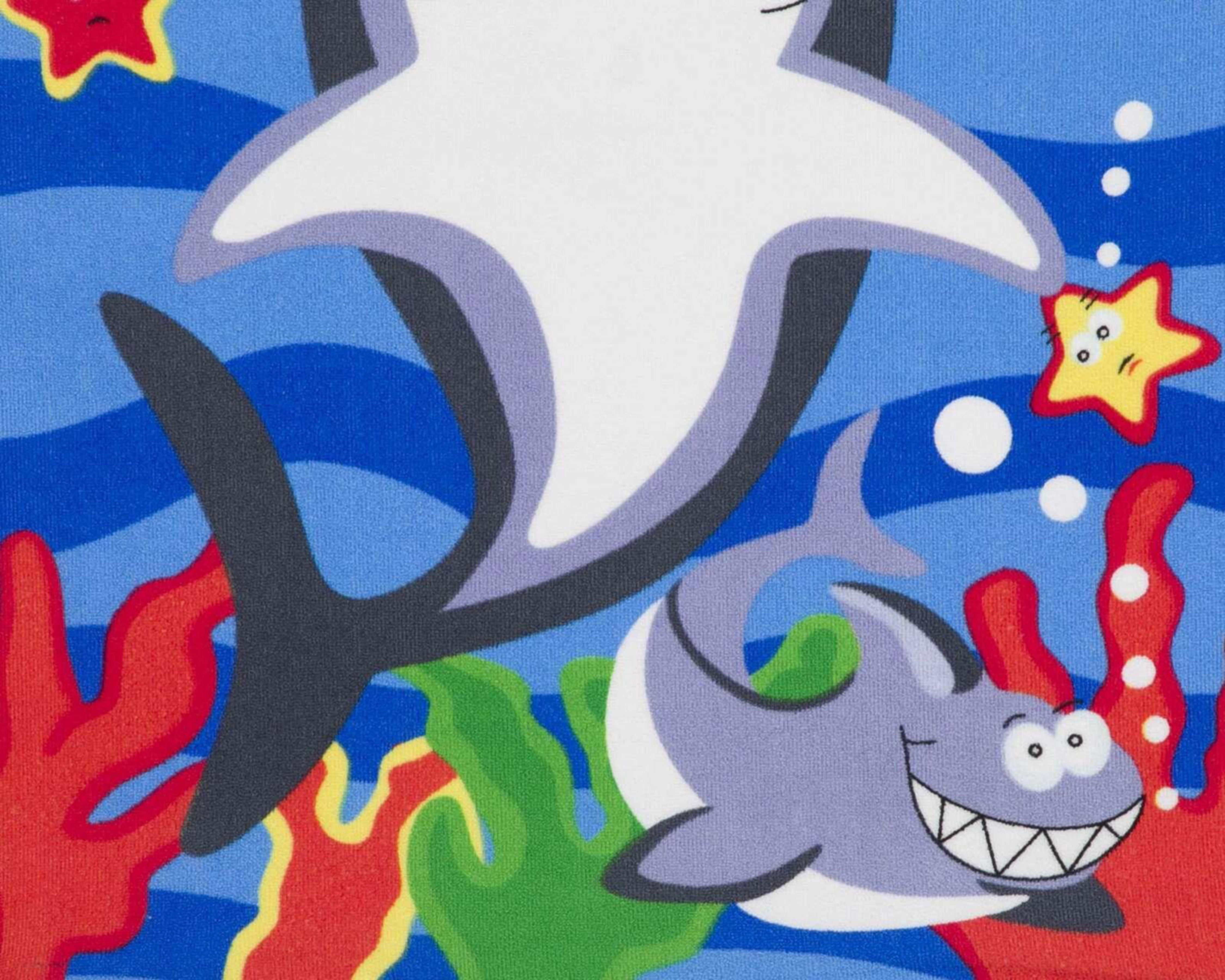 Foto 4 pulgar | Toalla de Baño Dark Shark Starhaus Azul