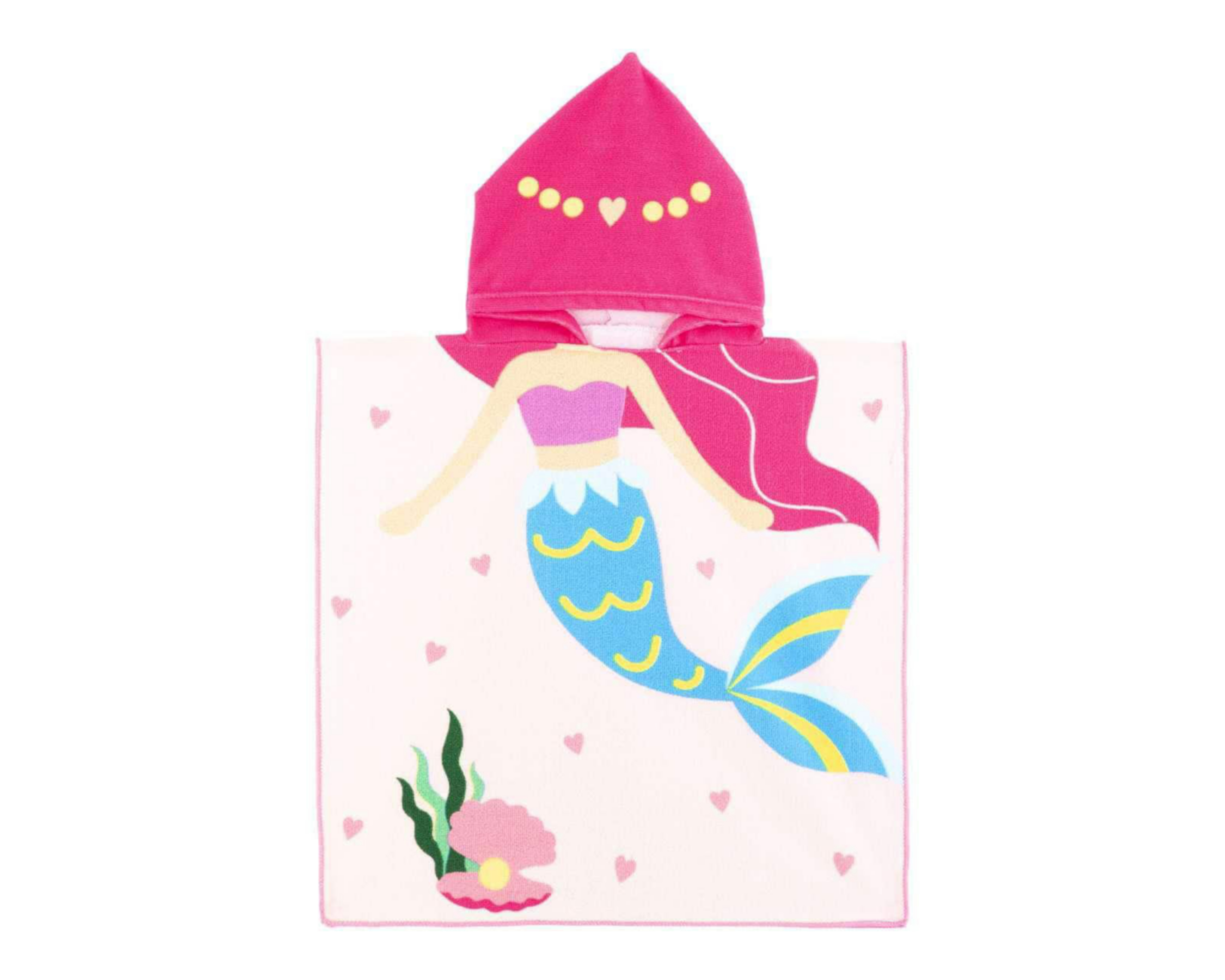 Foto 1 | Toalla de Baño Mermaid Pink Rosa