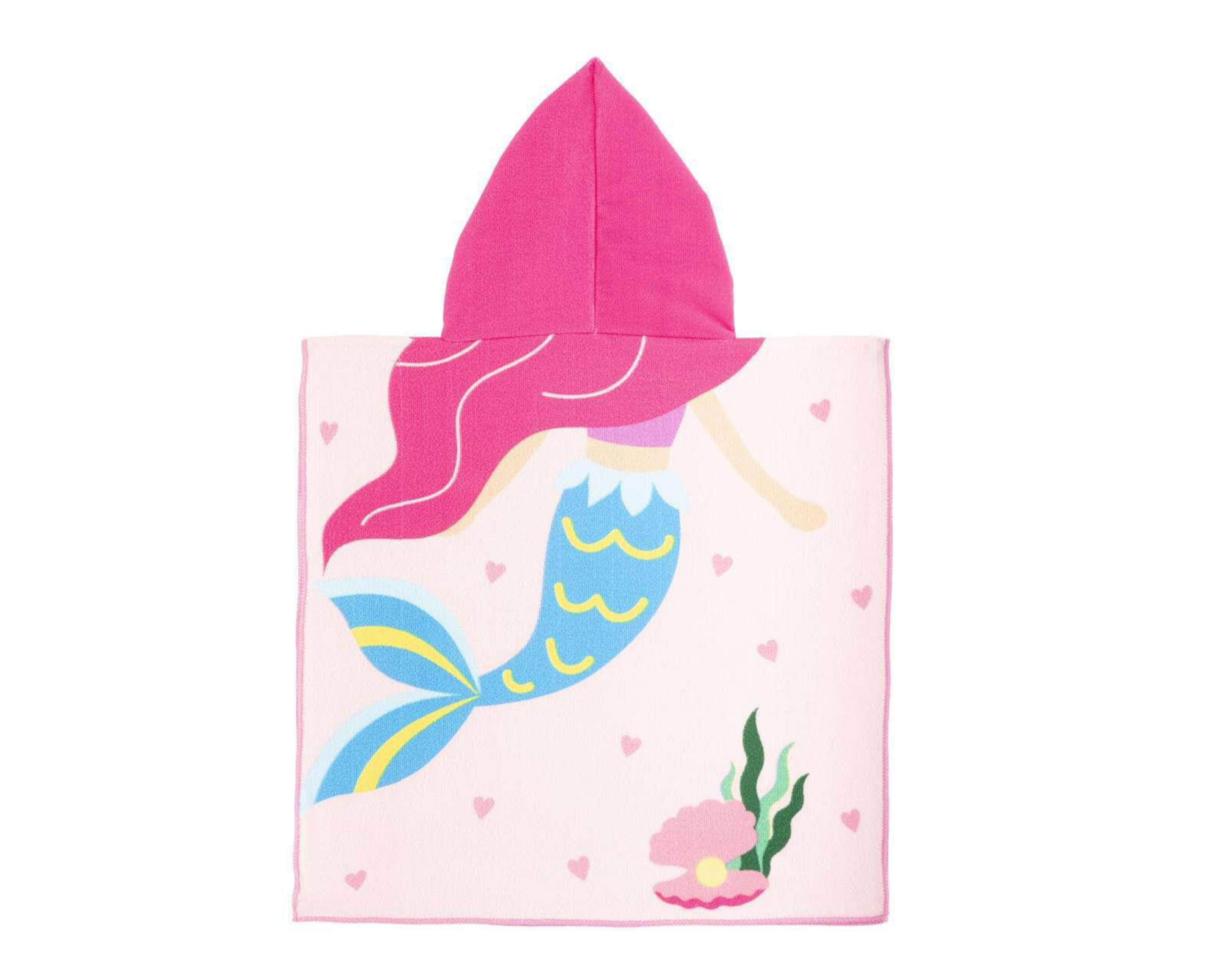 Foto 2 | Toalla de Baño Mermaid Pink Rosa
