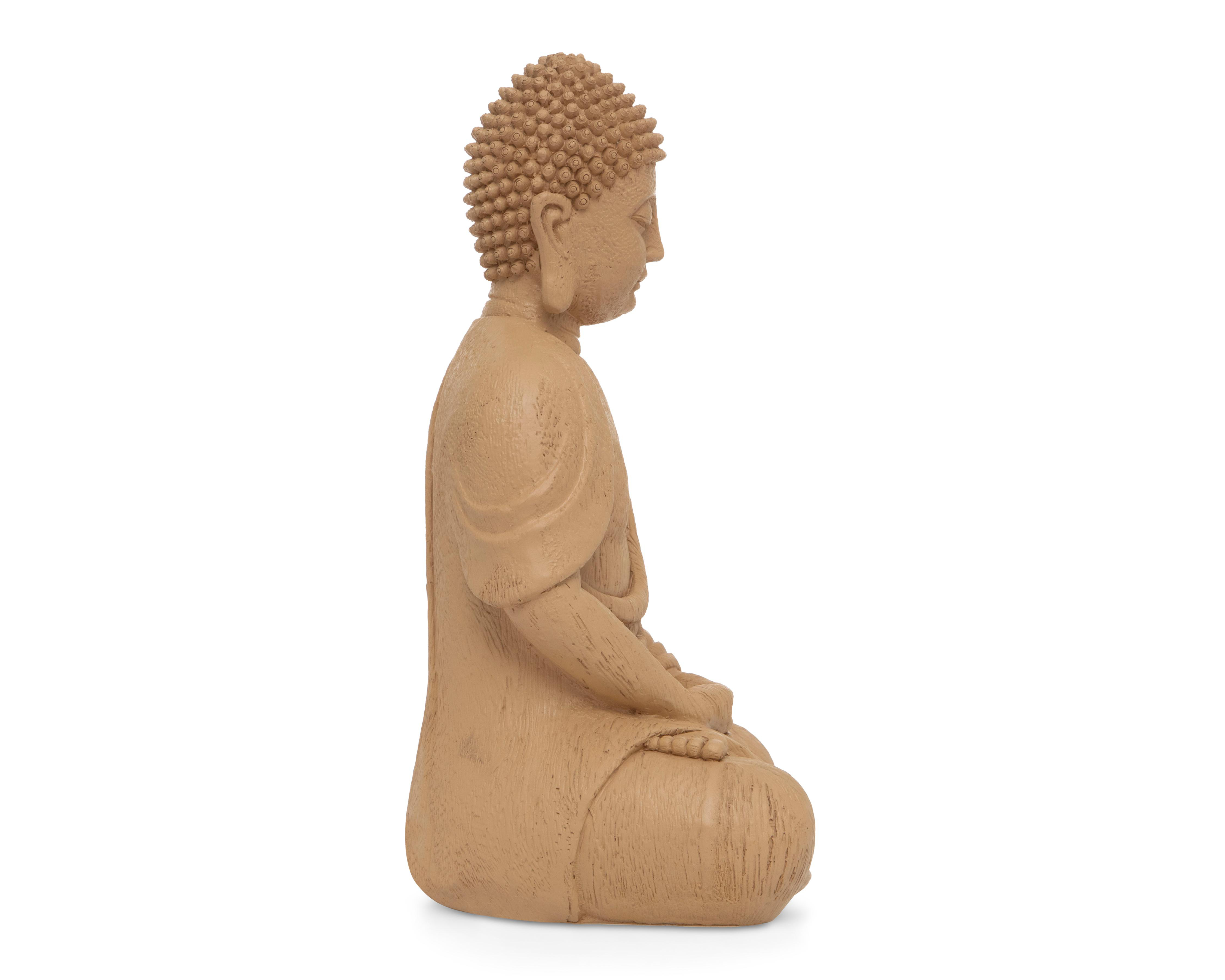 Foto 4 pulgar | Escultura de Buda Auric de Poliresina