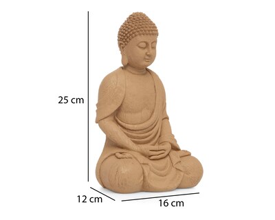 Foto 6 | Escultura de Buda Auric de Poliresina