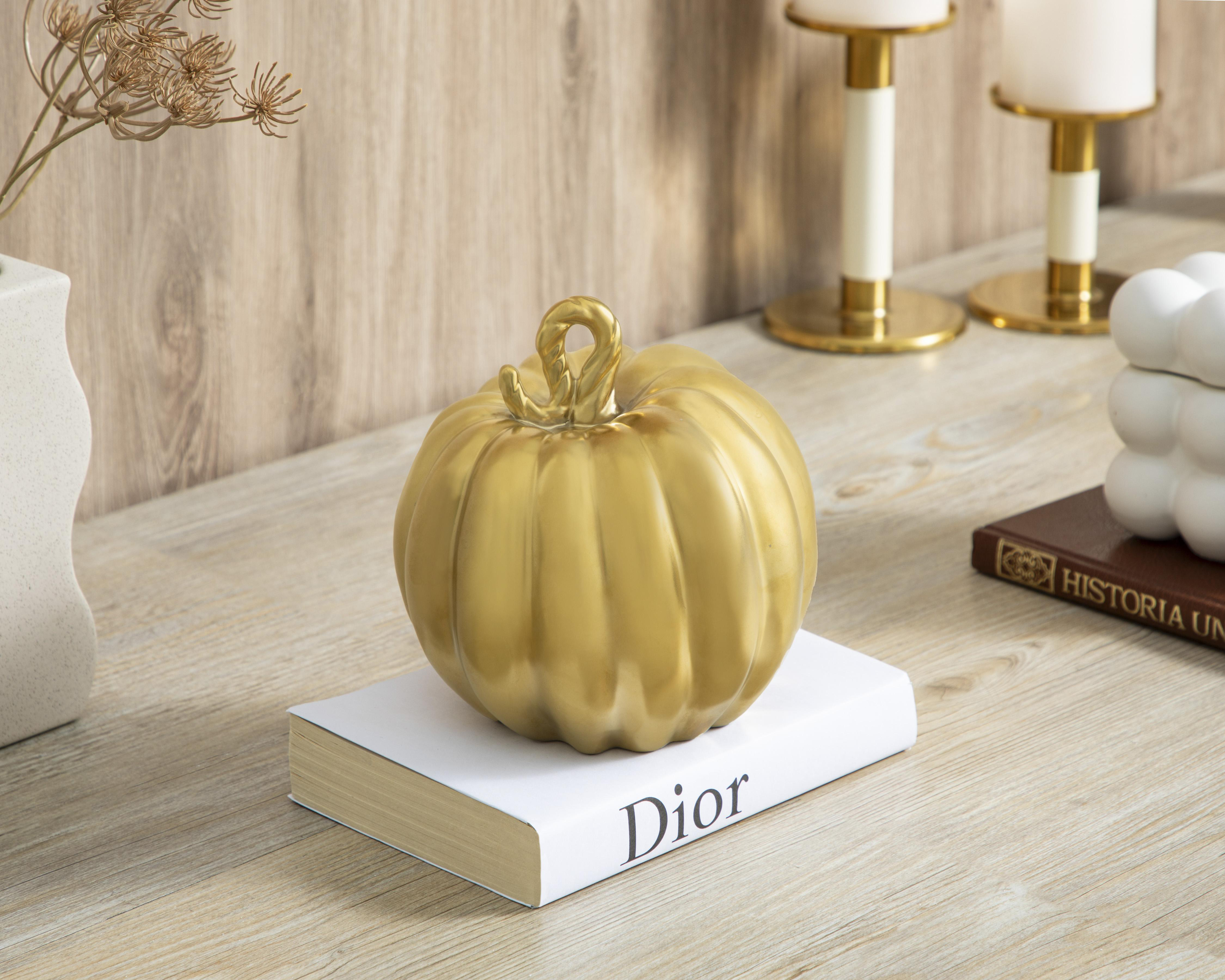 Foto 4 | Escultura de Calabaza Kinevart de Cerámica