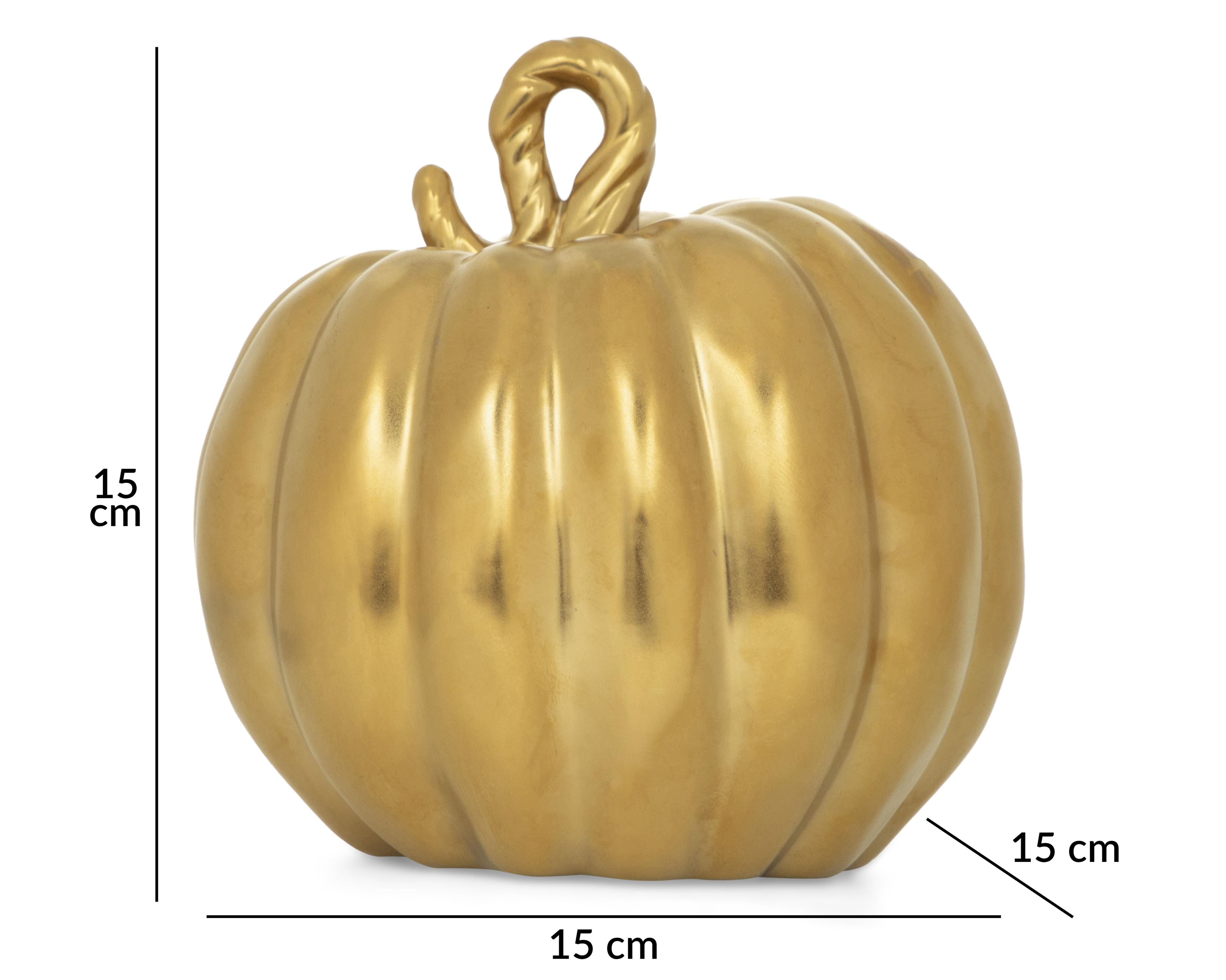 Foto 6 pulgar | Escultura de Calabaza Kinevart de Cerámica