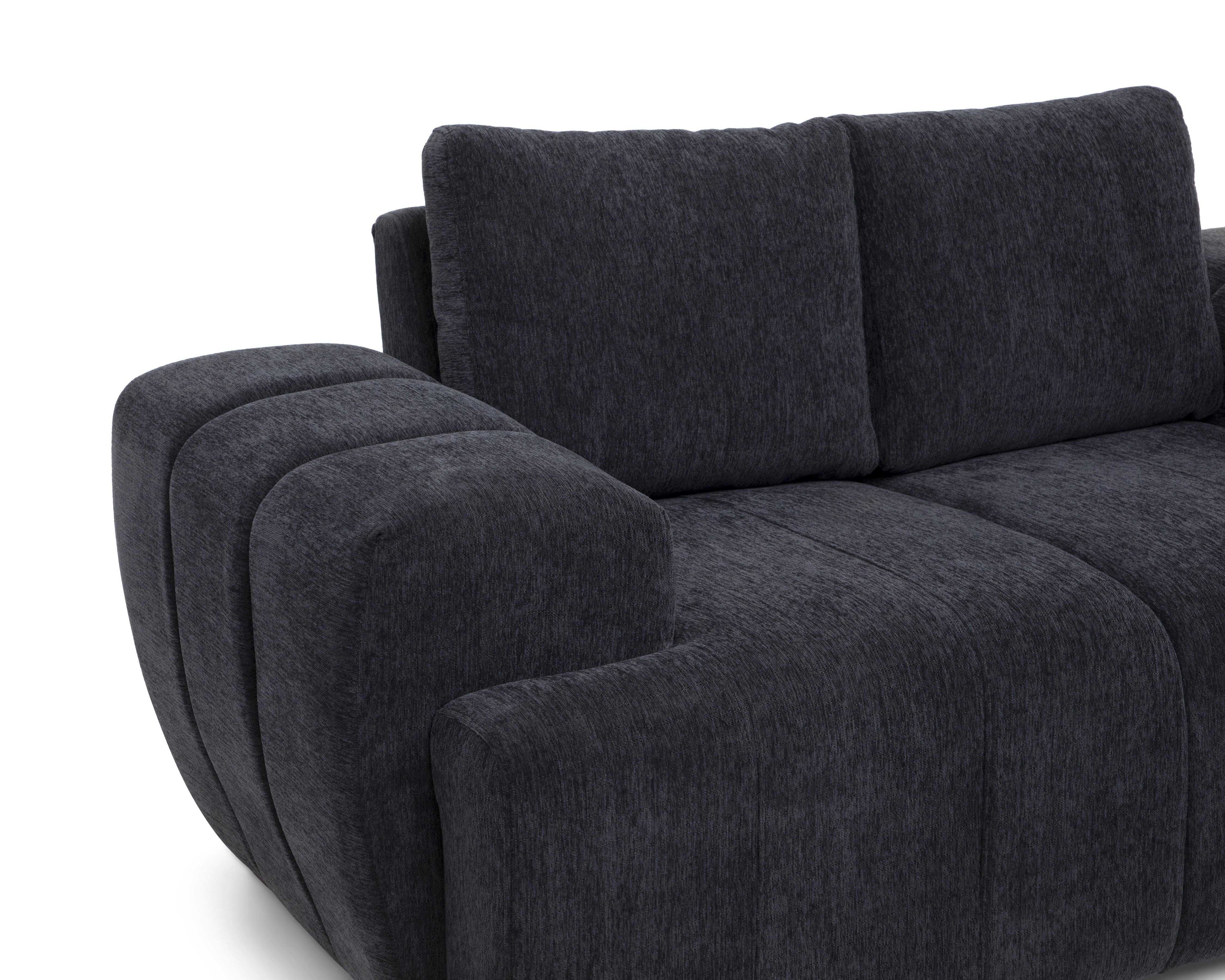 Foto 6 pulgar | Loveseat Navy Contemporáneo